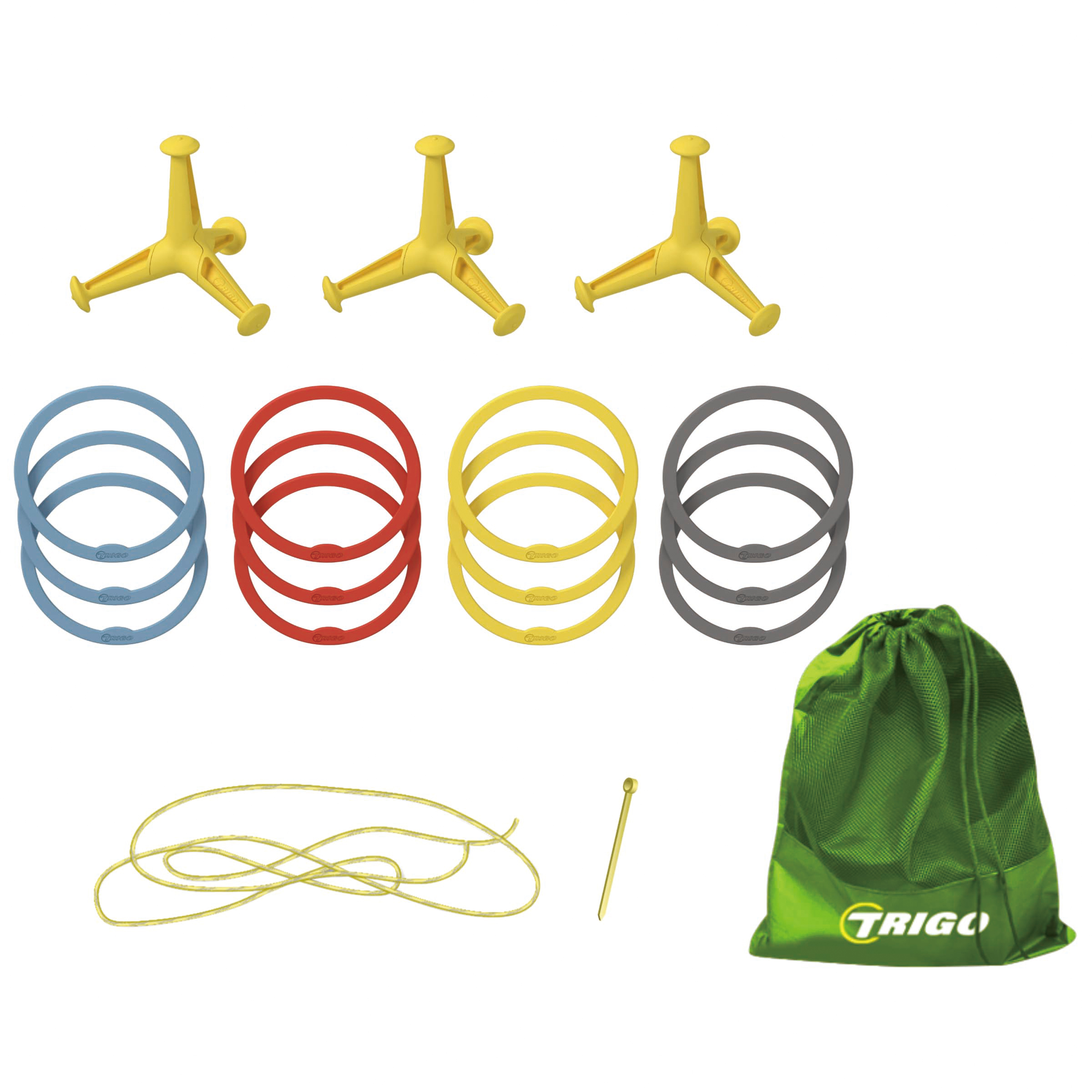 Do U Play Trigo Ringwurfspiel Wurfspiel Dreieck-Zielzone 2–4