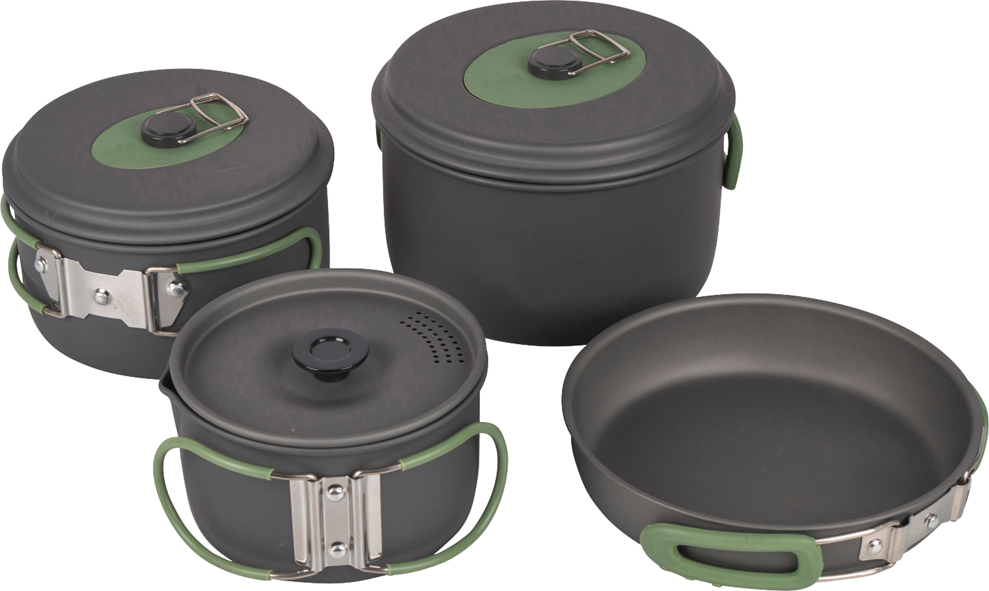 Bo-Camp Explorer Kochgeschirr-Set Aluminium eloxiert