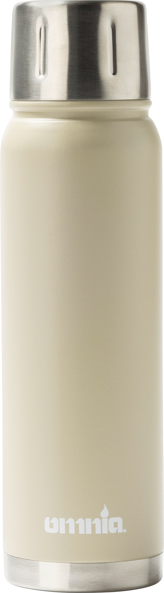 Omnia Insulated Drinks Bottle Isolierflasche Edelstahl 750 ml Beige - Isolierflaschen & Isobehälter