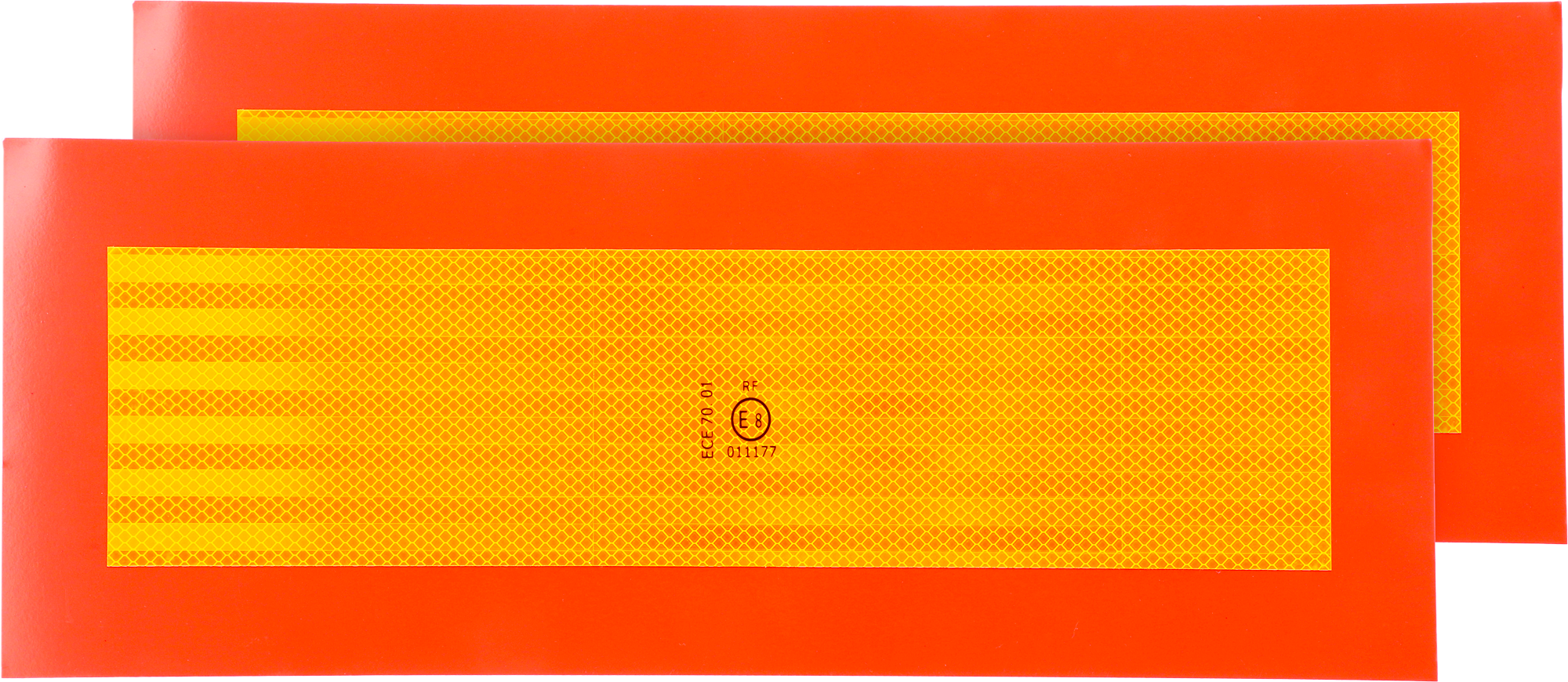 Berger Warntafel Aufkleber ECE 70