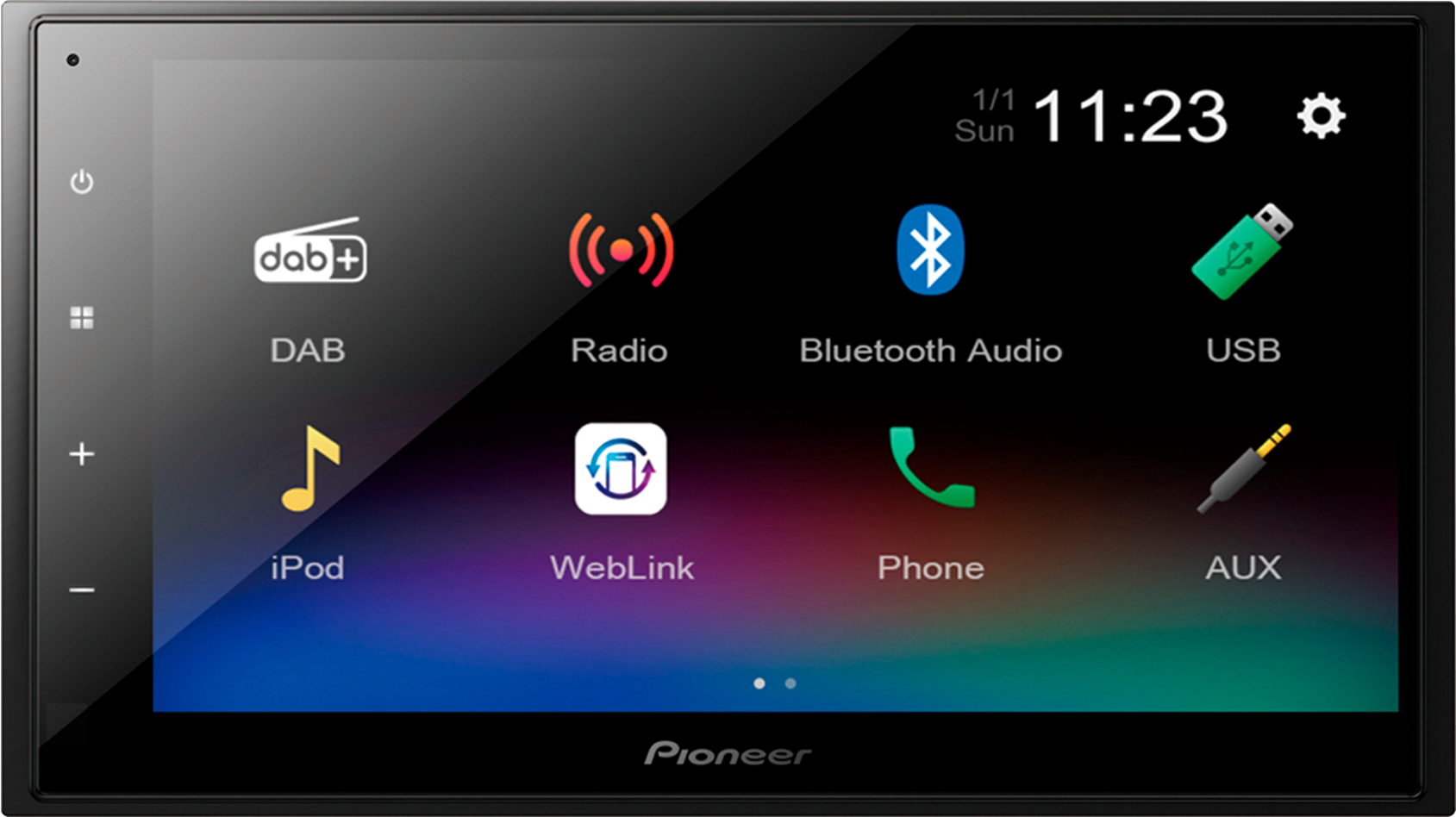 Pioneer 6,8- Mediacenter mit DAB und Weblink 2.0 | 04988028479106