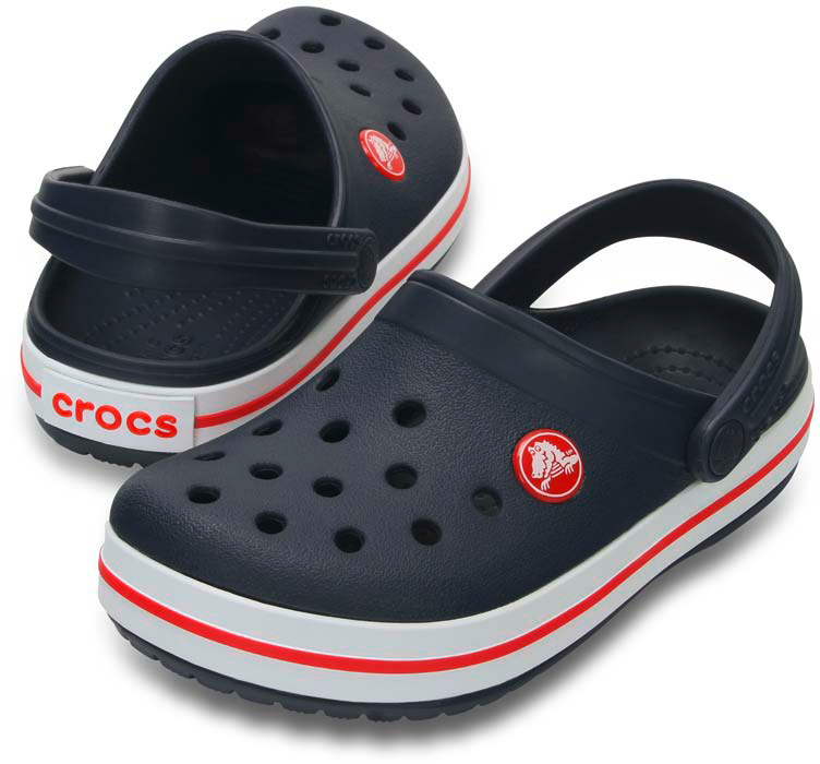 Crocs Kids Crocband Clog Kinder Sandalen dunkelblau 36-37 - Kinderschuhe