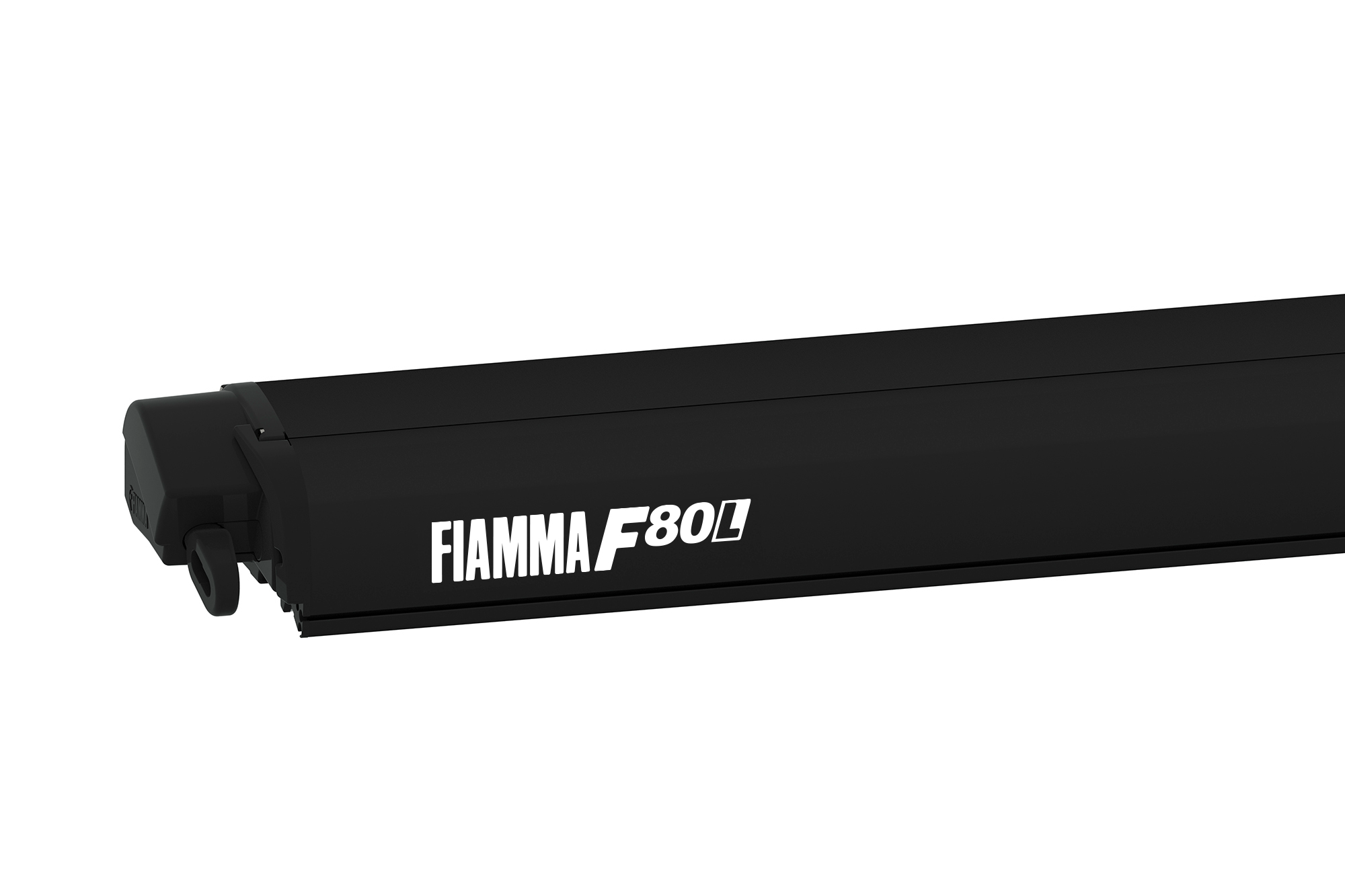 Fiamma F80L 550 Markise Gehäusefarbe Deep Black Tuchfarbe Royal Grey 550 cm