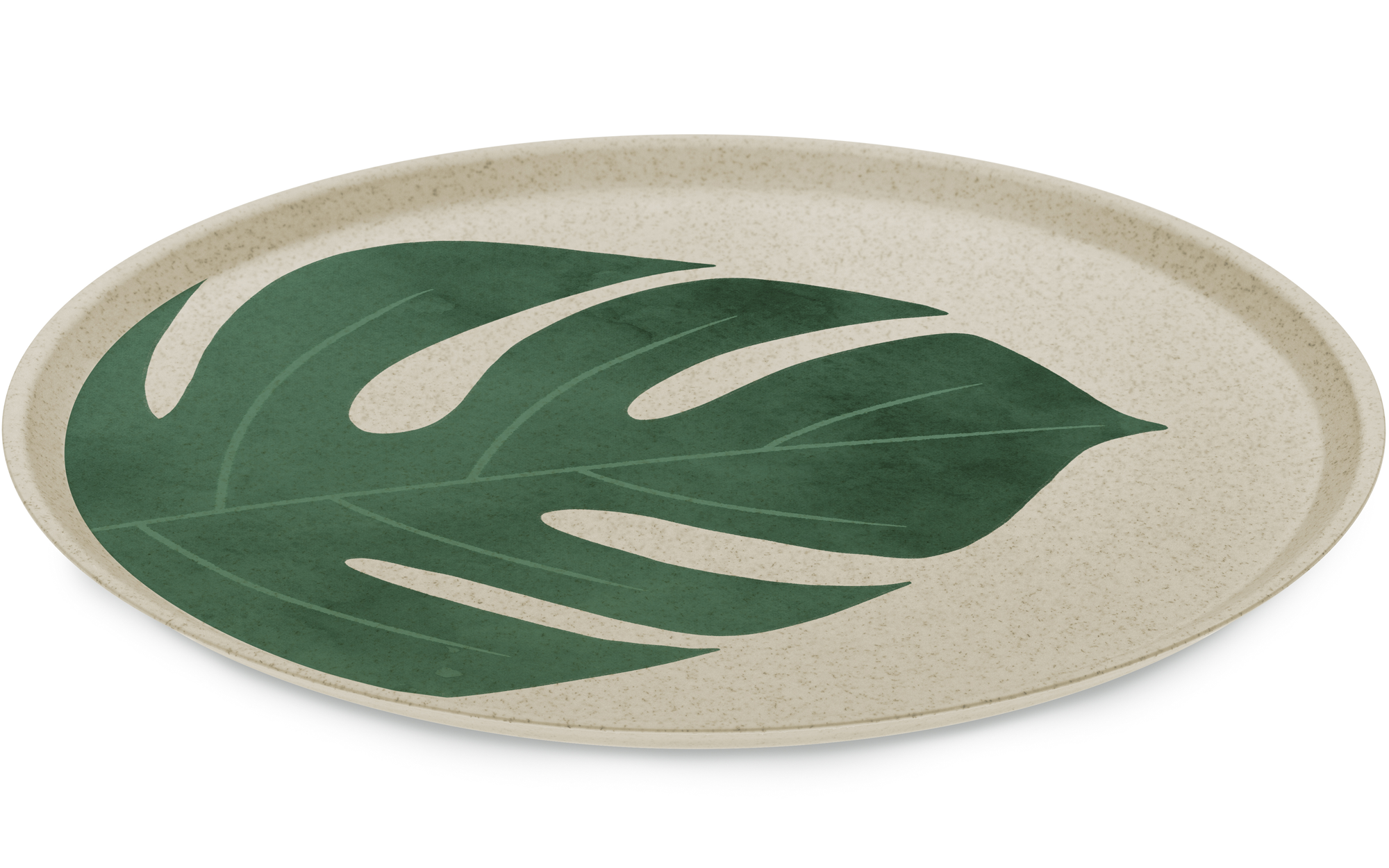 Koziol Connect Teller Monstera Leaf 255 mm