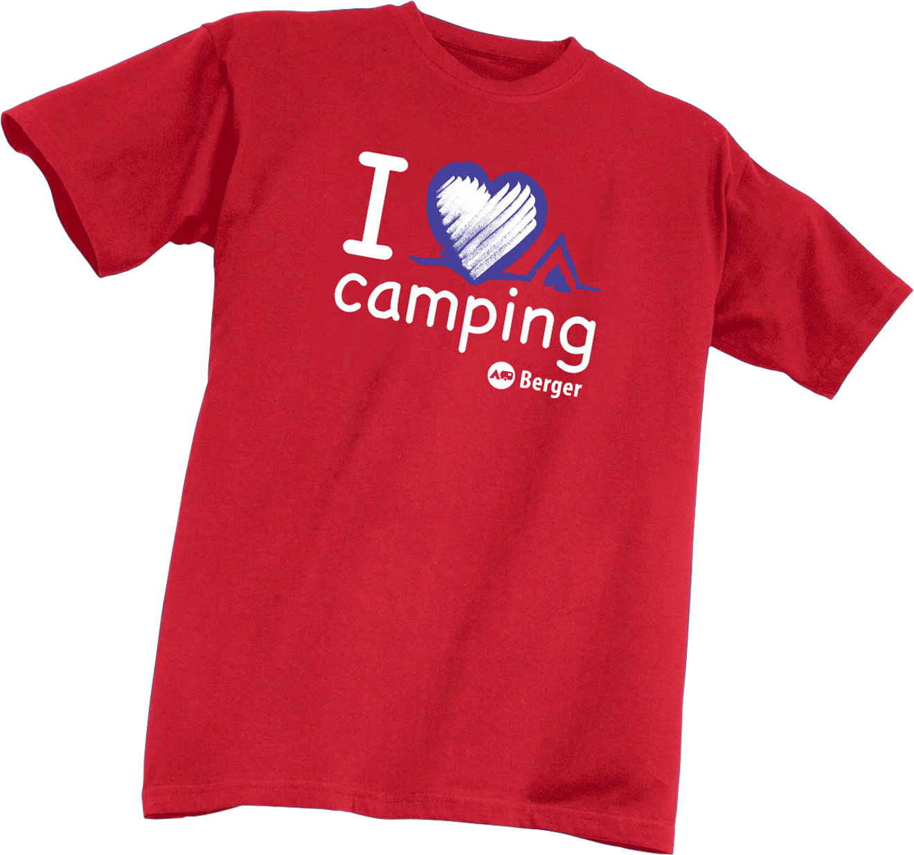 Berger Kinder-T-Shirt  Camping