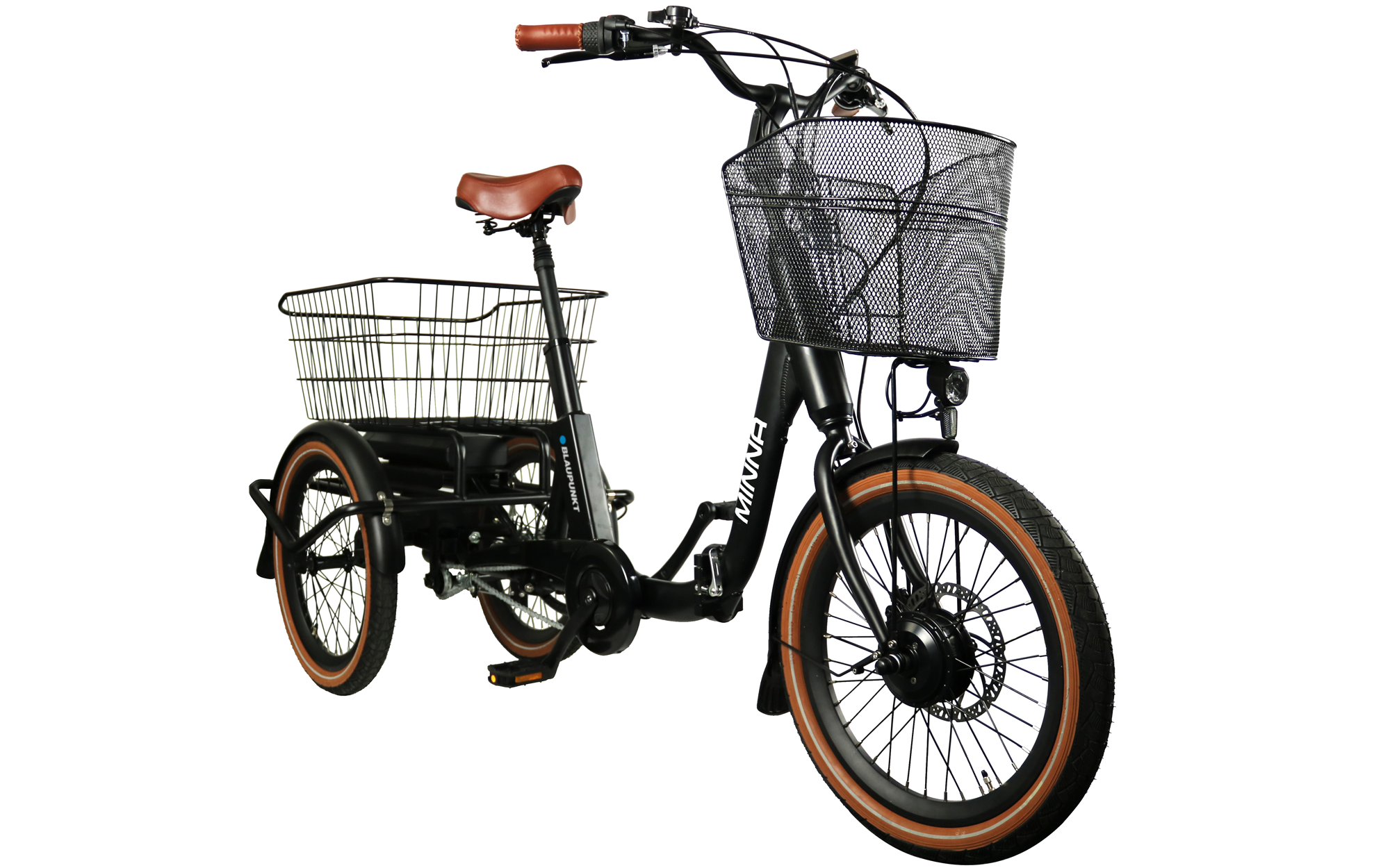 Blaupunkt E-Trike / E-Lastenrad Minna 20 Zoll 250W - Outdoor
