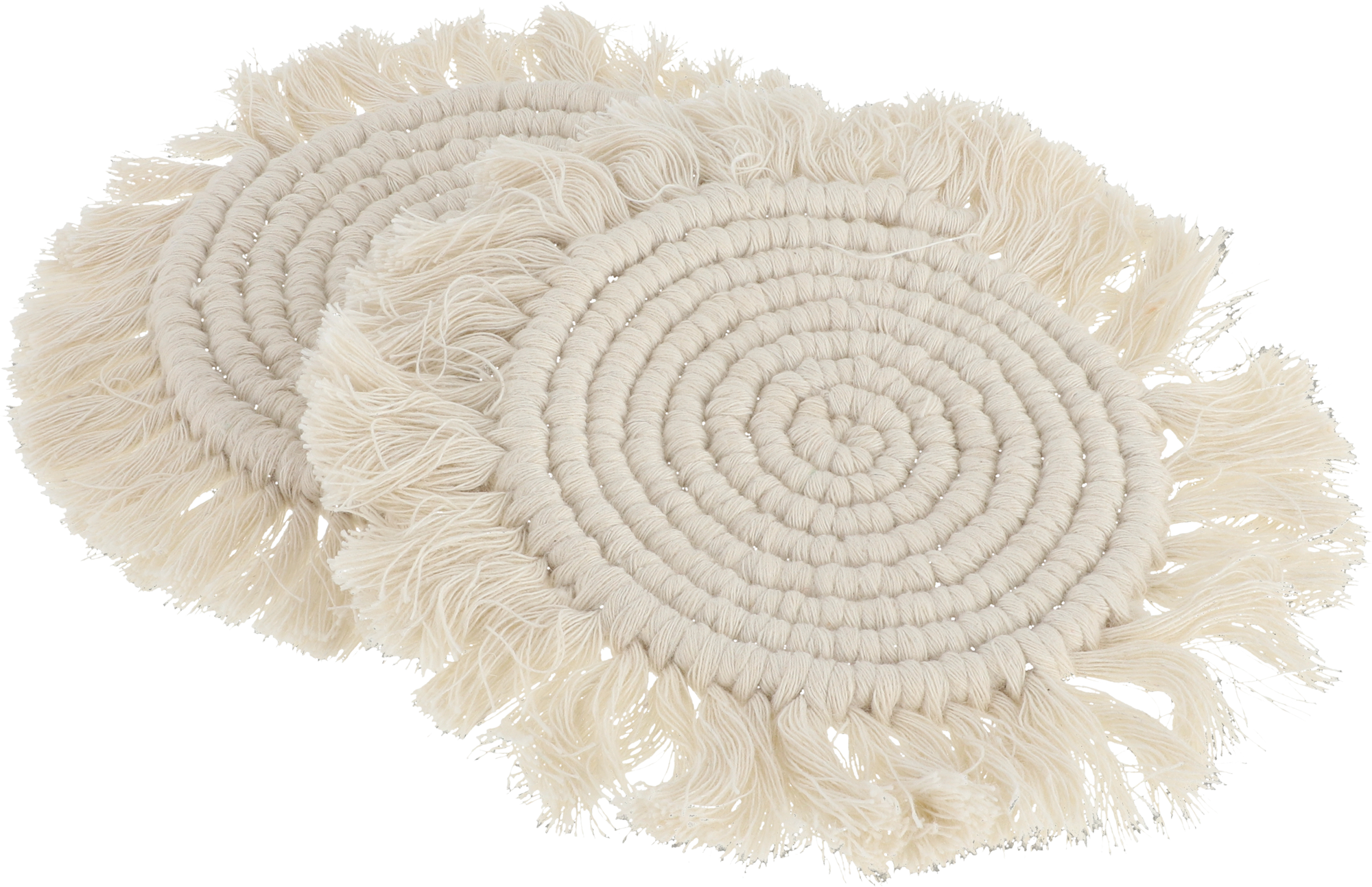 Camplife Makramee Untersetzer 2-tlg. klein Ø 15 cm