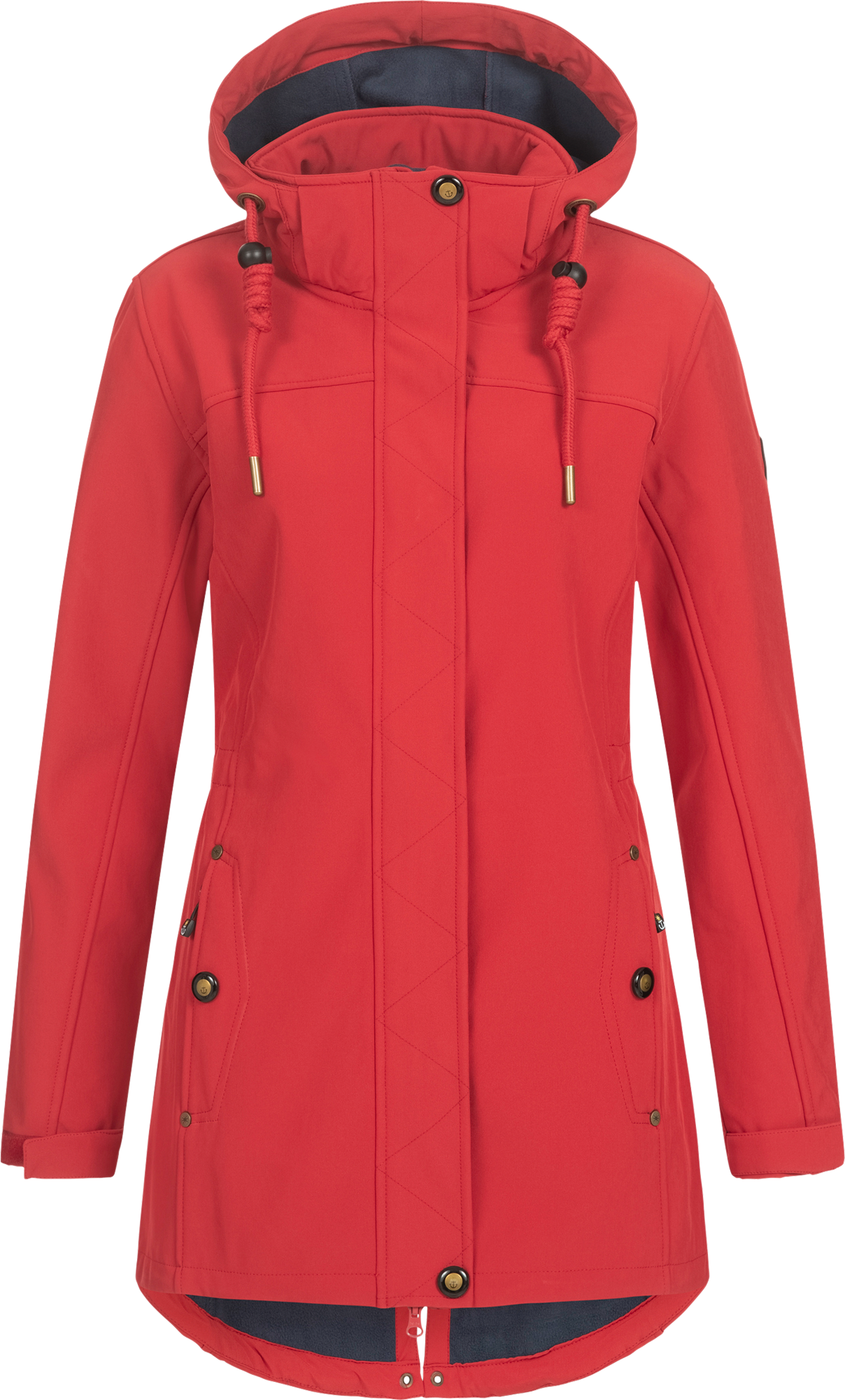 Ankerglut Ankerglutbrise Softshellmantel Damen rot 34 - Damenjacken