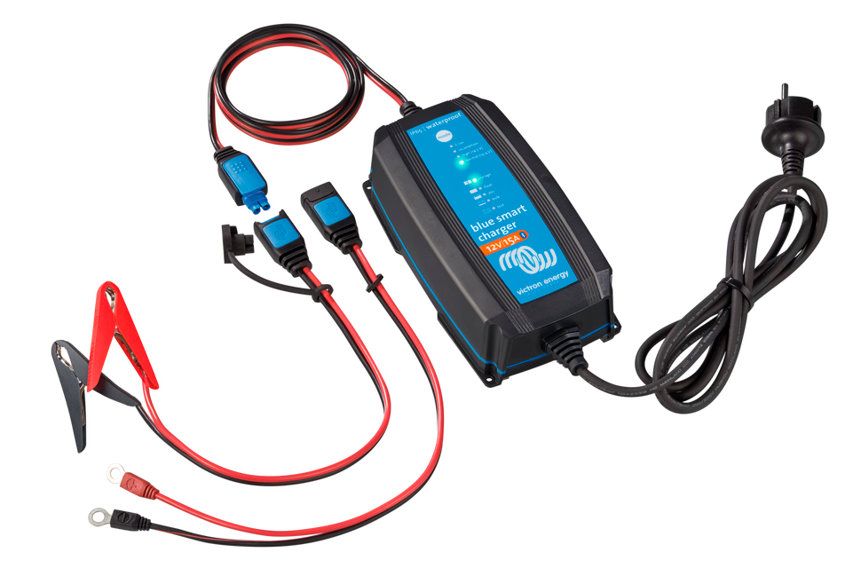 Victron Blue Smart IP65 Batterieladegerät 12 V CEE 7/17 Anschluss 15
