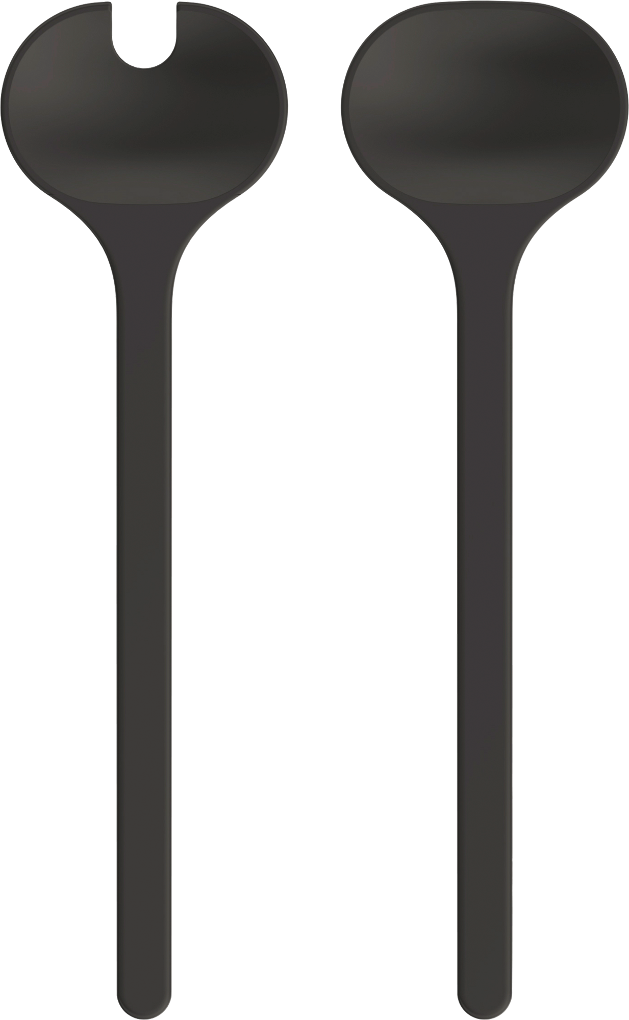 MEPAL Salatbesteck Silueta, nordic black