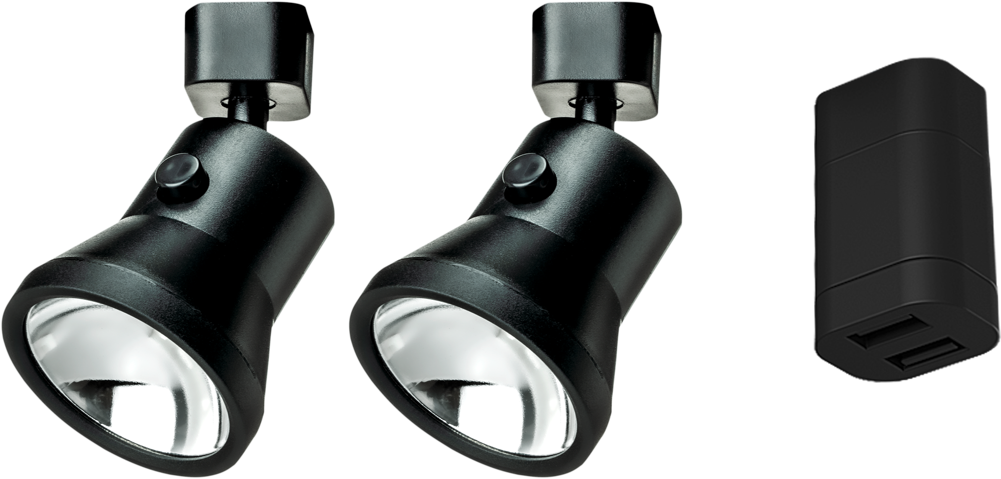 Haba 2er Strahler-Set Lanciano L mit Doppel-USB Dose