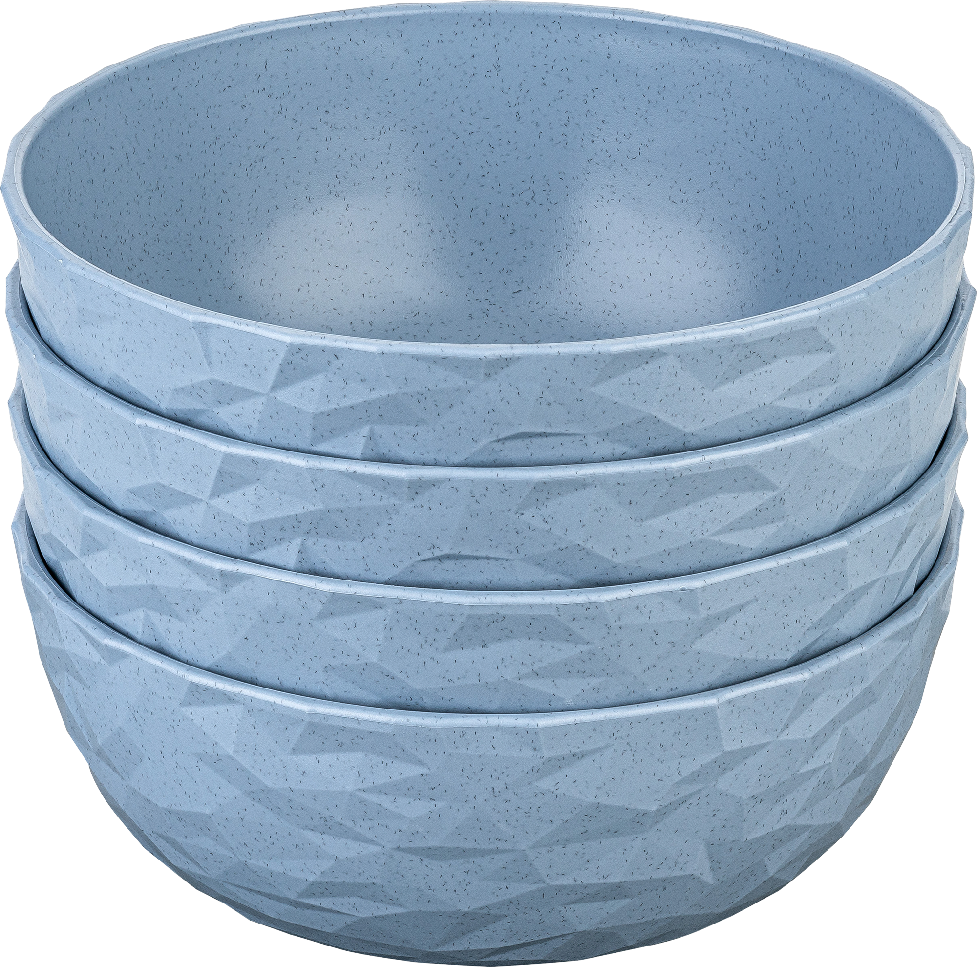 KOZIOL Schale CLUB BOWL, Kunststoff, (Set, 4-tlg), 700 ml, spülmaschinengeeignet, melaminfrei