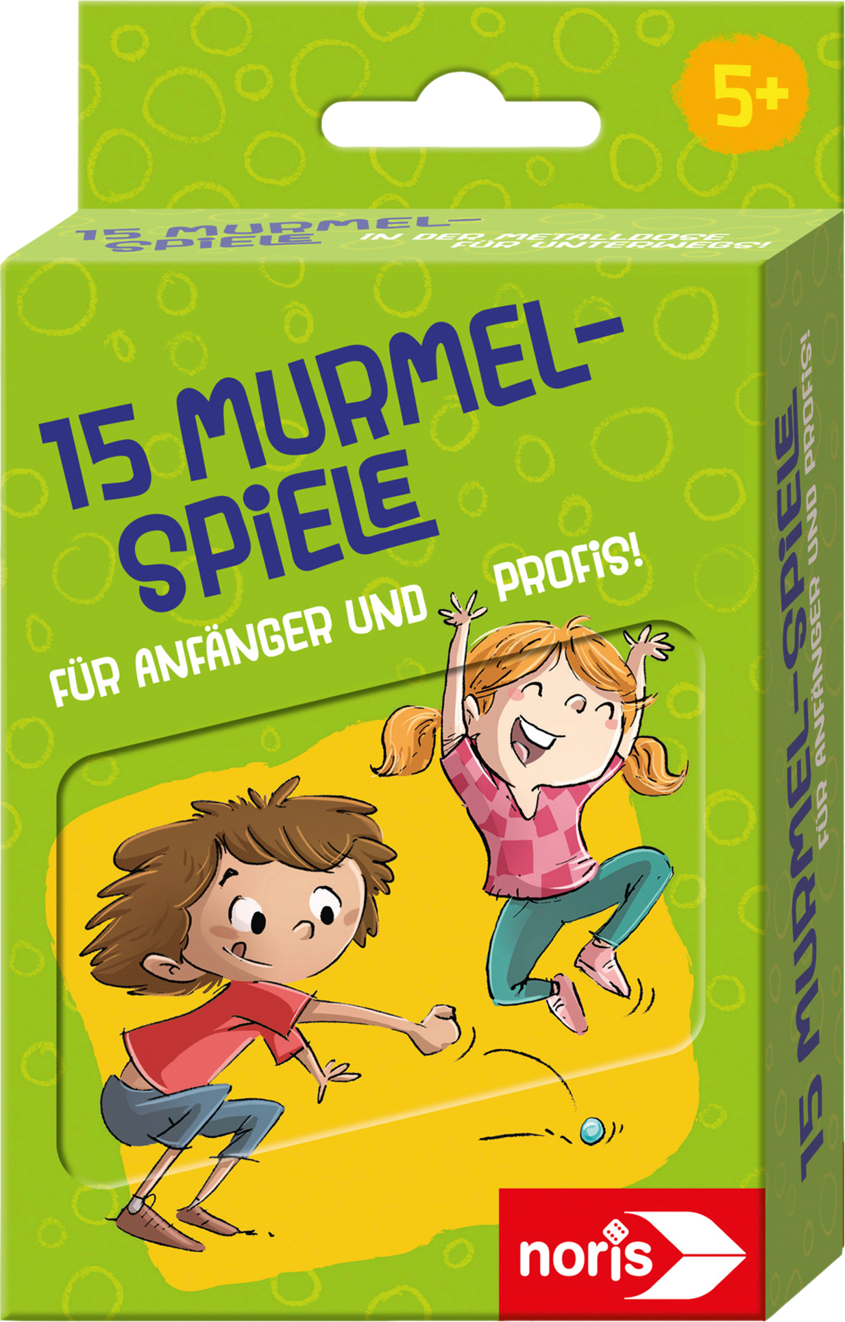 Noris 15 Murmelspiele geeignet für Kinder ab 5