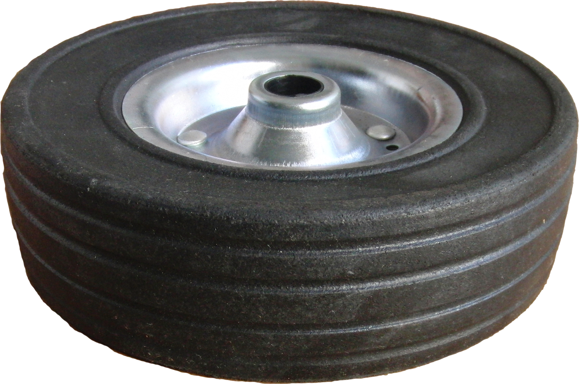 moog Trailerparts Vollgummirad mit Blechfelge für