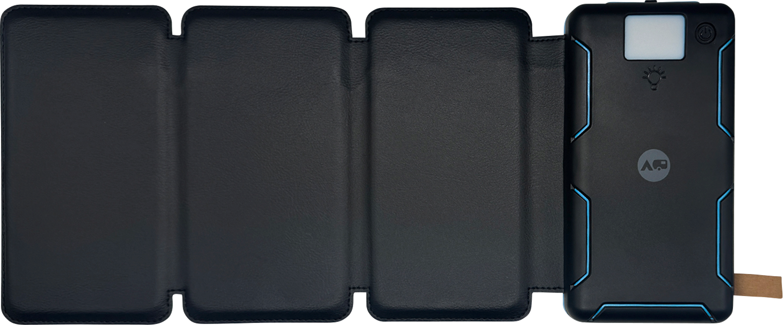 Berger BSPB 16 MA Solar Powerbank mit Taschenlampe