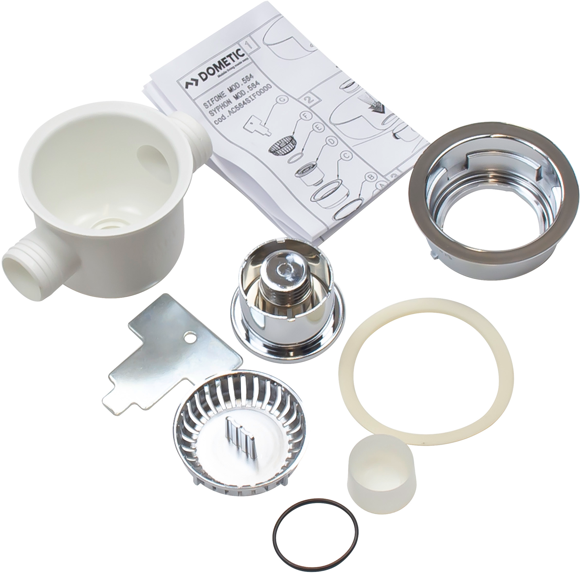 Dometic Siphon Abflusssieb Druchmesser 5,5 cm Ersatzteilnummer 105311596 - Ersatzteile Dometic Kühlschränke