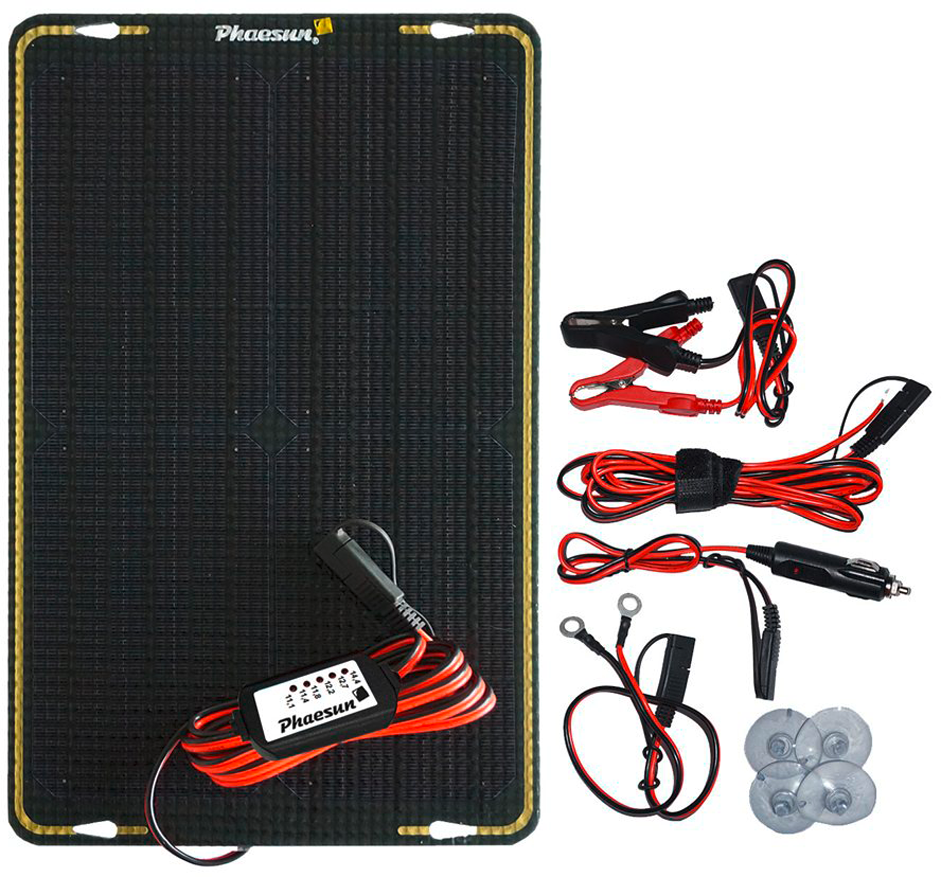 Phaesun Sun Trickle Modul-Kit Batterieladeerhaltung 12 W / 12