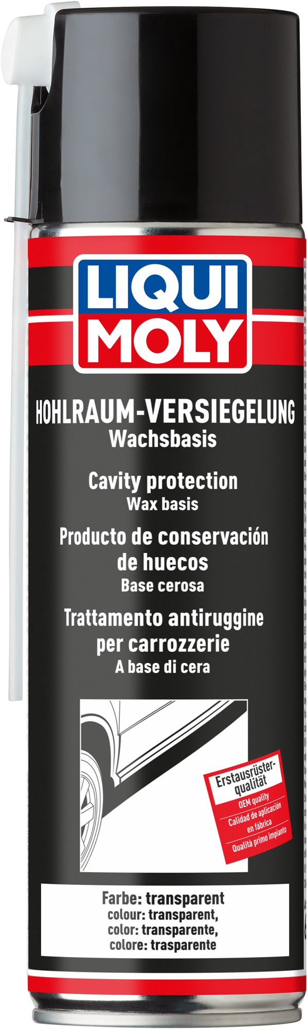 Liqui Moly Hohlraumversiegelung Korrosionsschutz Spraydose 500 ml transparent - Technik & Wartung