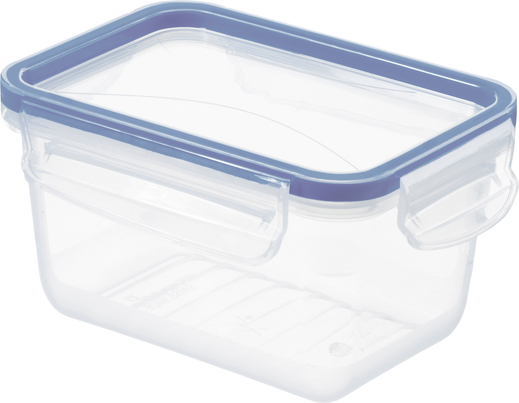 Rotho clic and lock Kühlschrankdose  hoch 0,75l horizon blue | 07610859256980