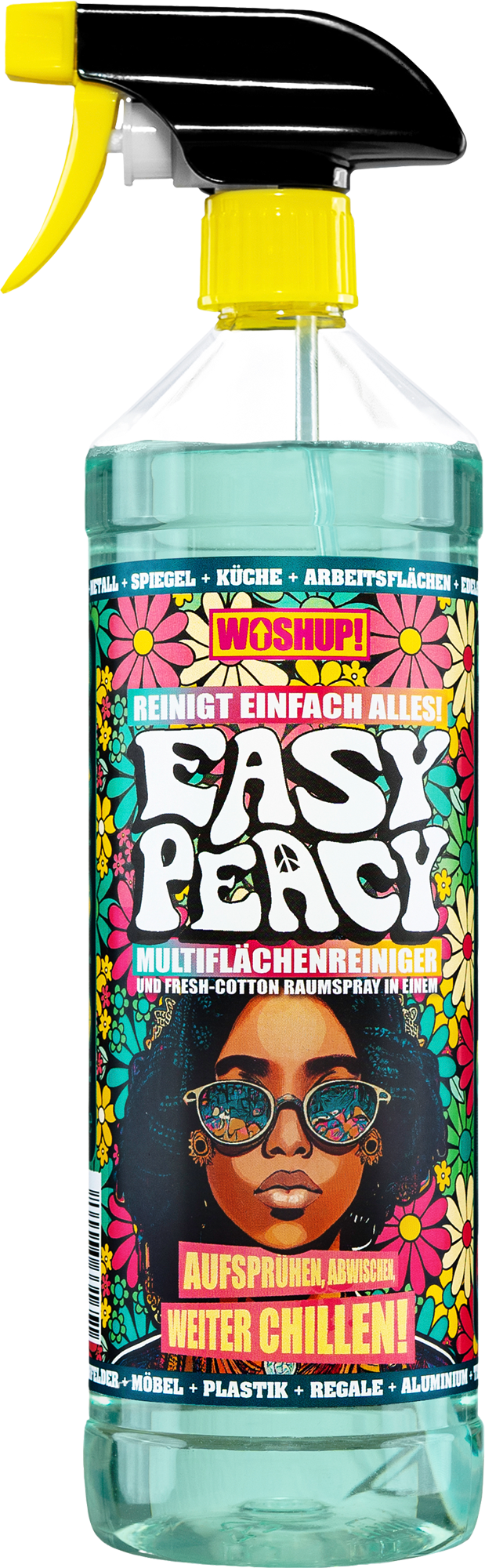 WOSHUP! Easy Peacy Oberflächenreiniger 1