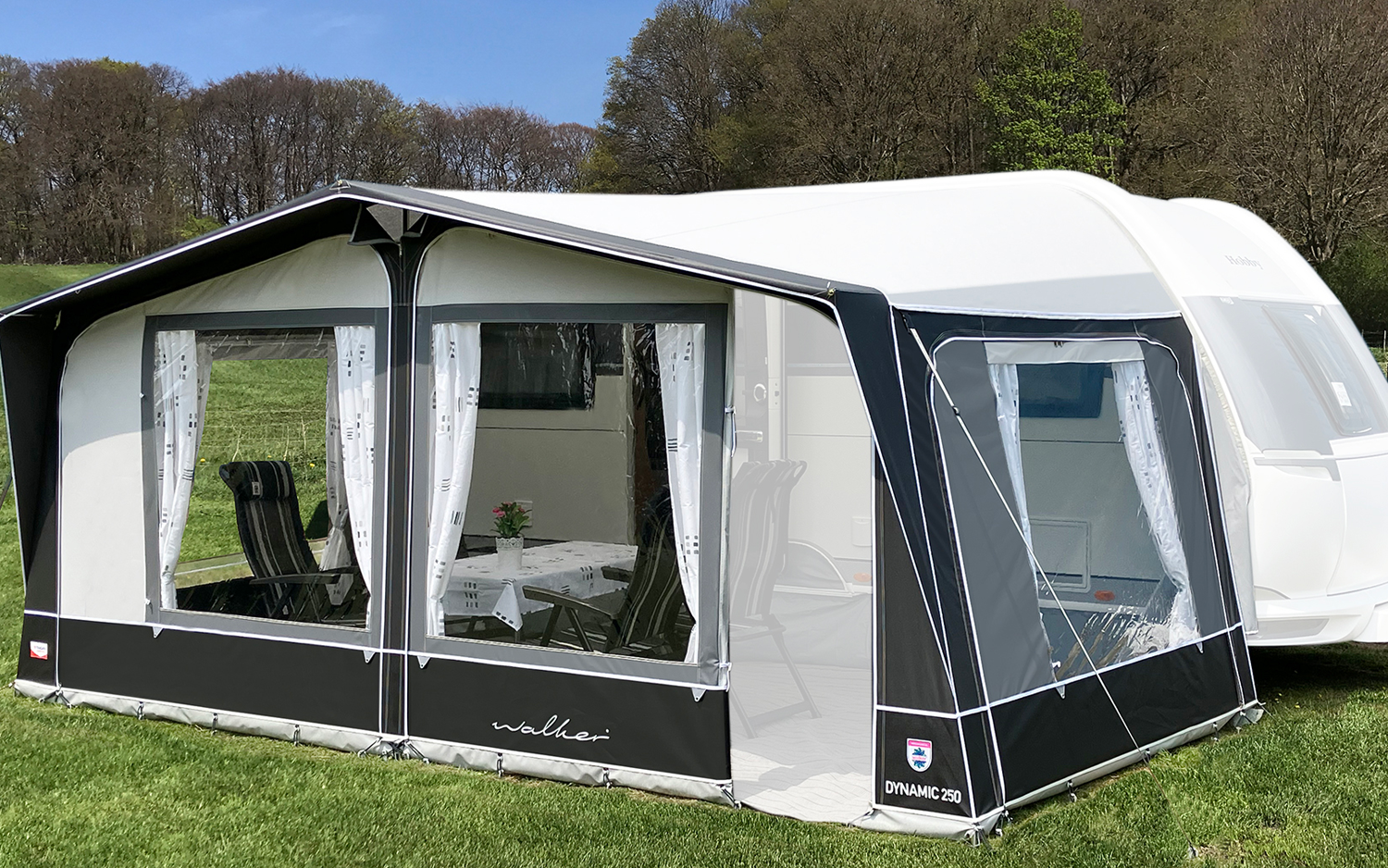 Walker Dynamic 250 Wohnwagen Vorzelt mit