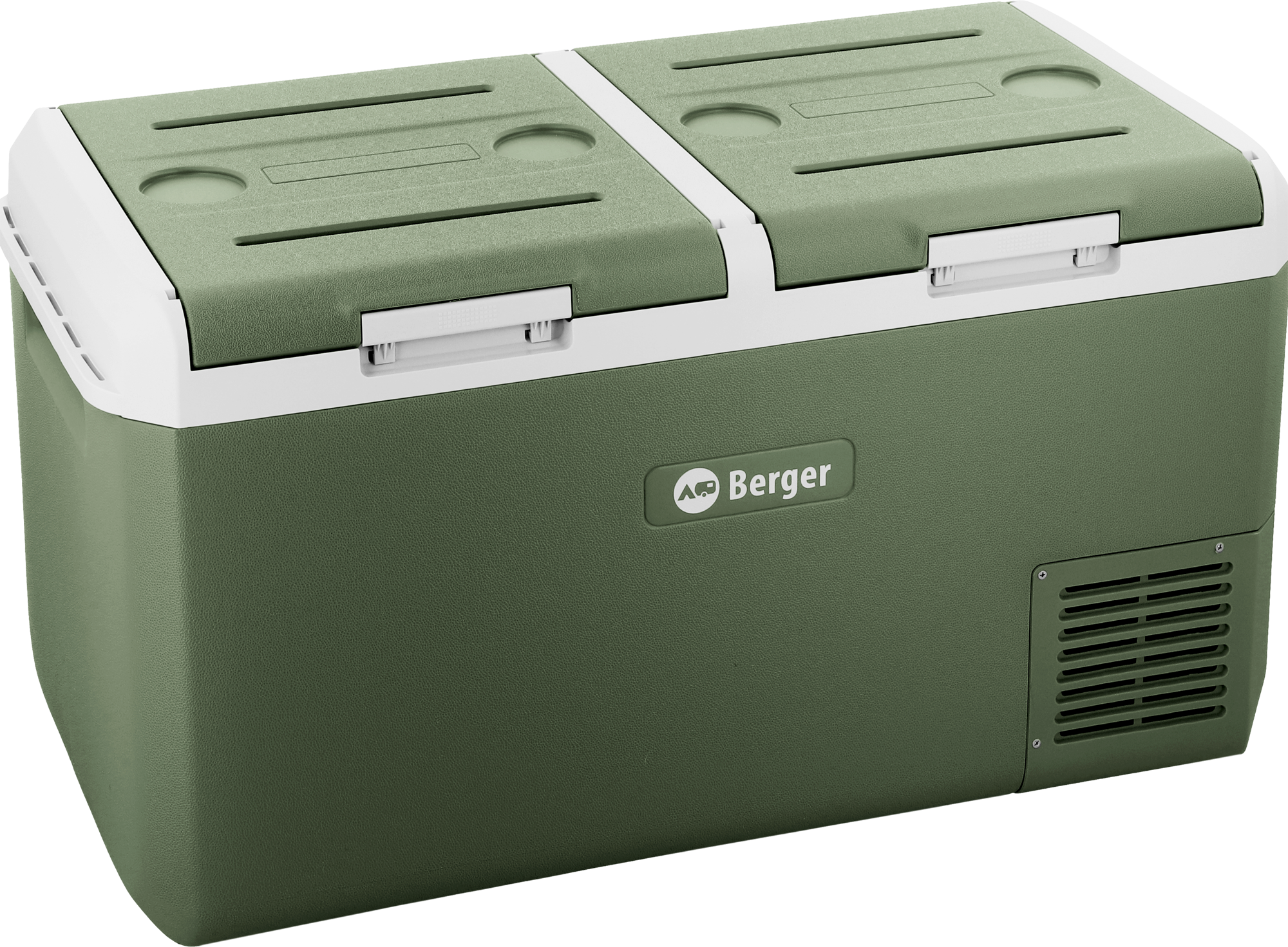 Berger EPL 75 Kompressor Kühlbox mit Tiefkühlfunktion 12V 24V 230V 75 Liter Dual Zone