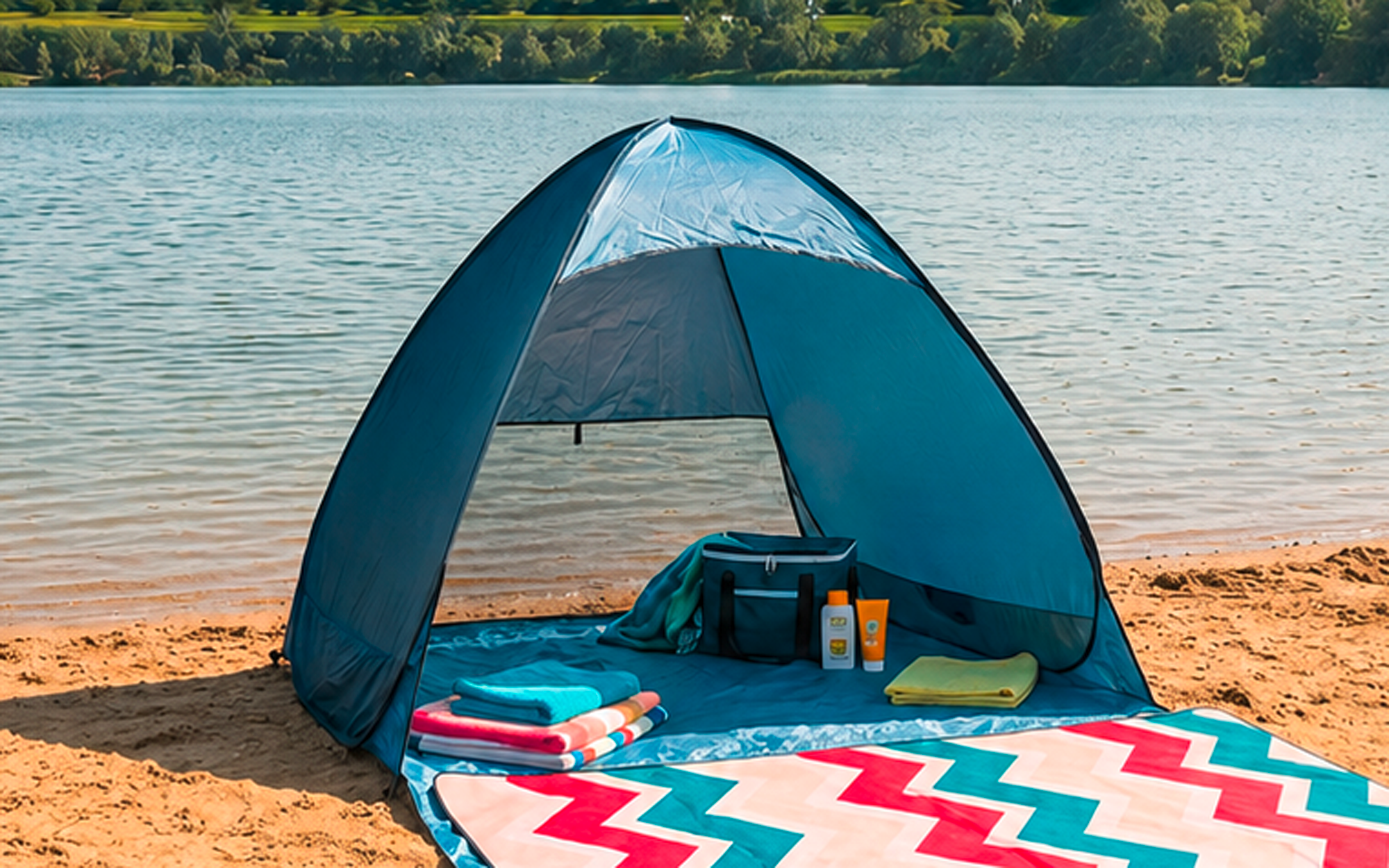 Berger Pop-Up Beach Strandmuschel - Strandmuscheln