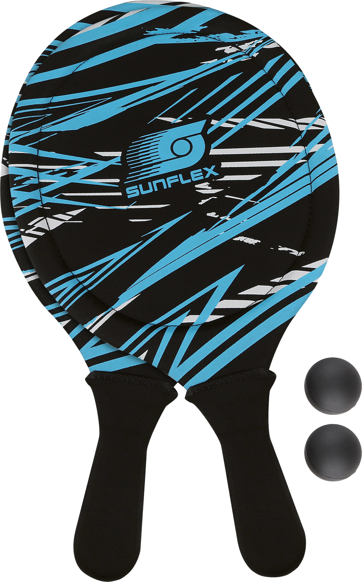 sunflex sport Beachball Set Action Pro mit 2 Schlägern und 2