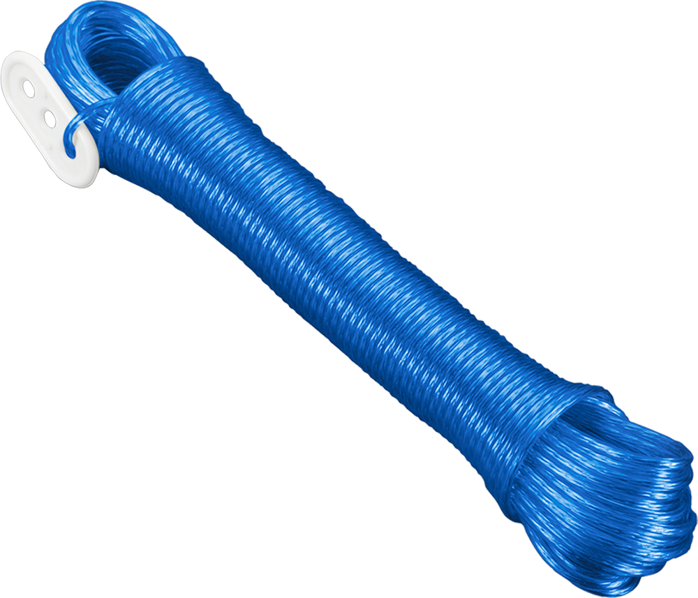 Metaltex Wäscheleine mit Spanner 20 m