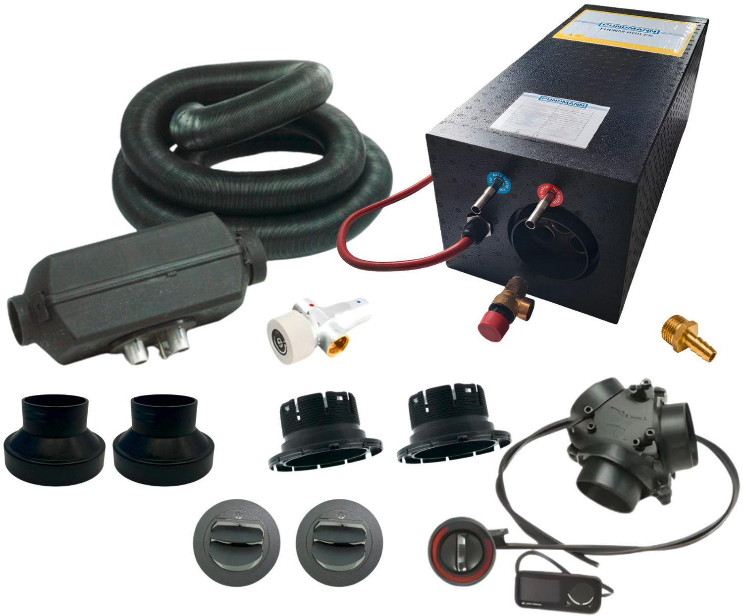 Pundmann Warmduscher-Set 9 l Air 2D 230 V / 500 W - Wasserboiler & Thermen