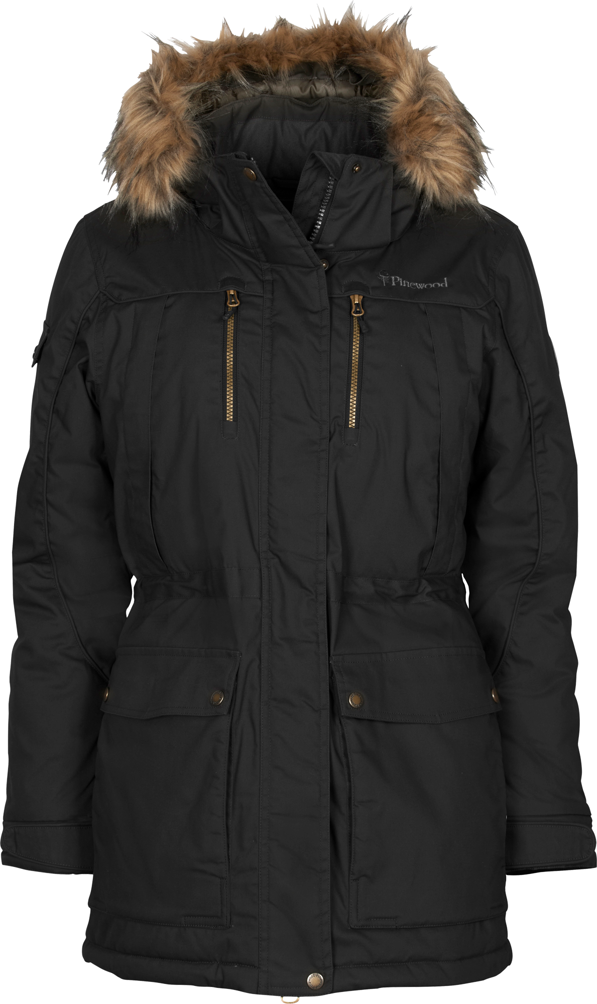 Pinewood Finnveden Damen Winterparka schwarz M - Damenjacken