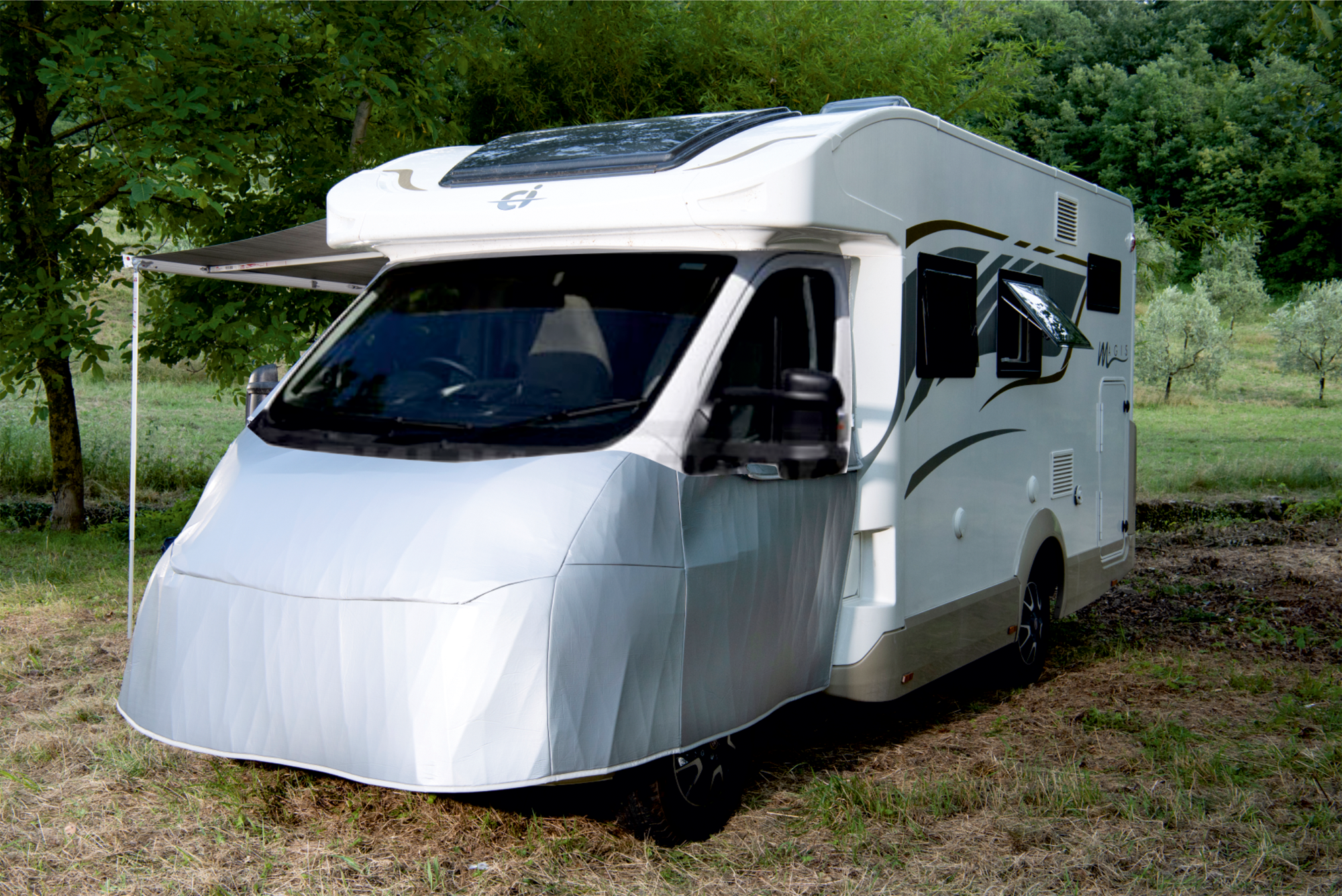 Ideatermica AP Base Außenisoliermatte Motorhaube für VW T5 - Wohnmobil-Schutzhüllen