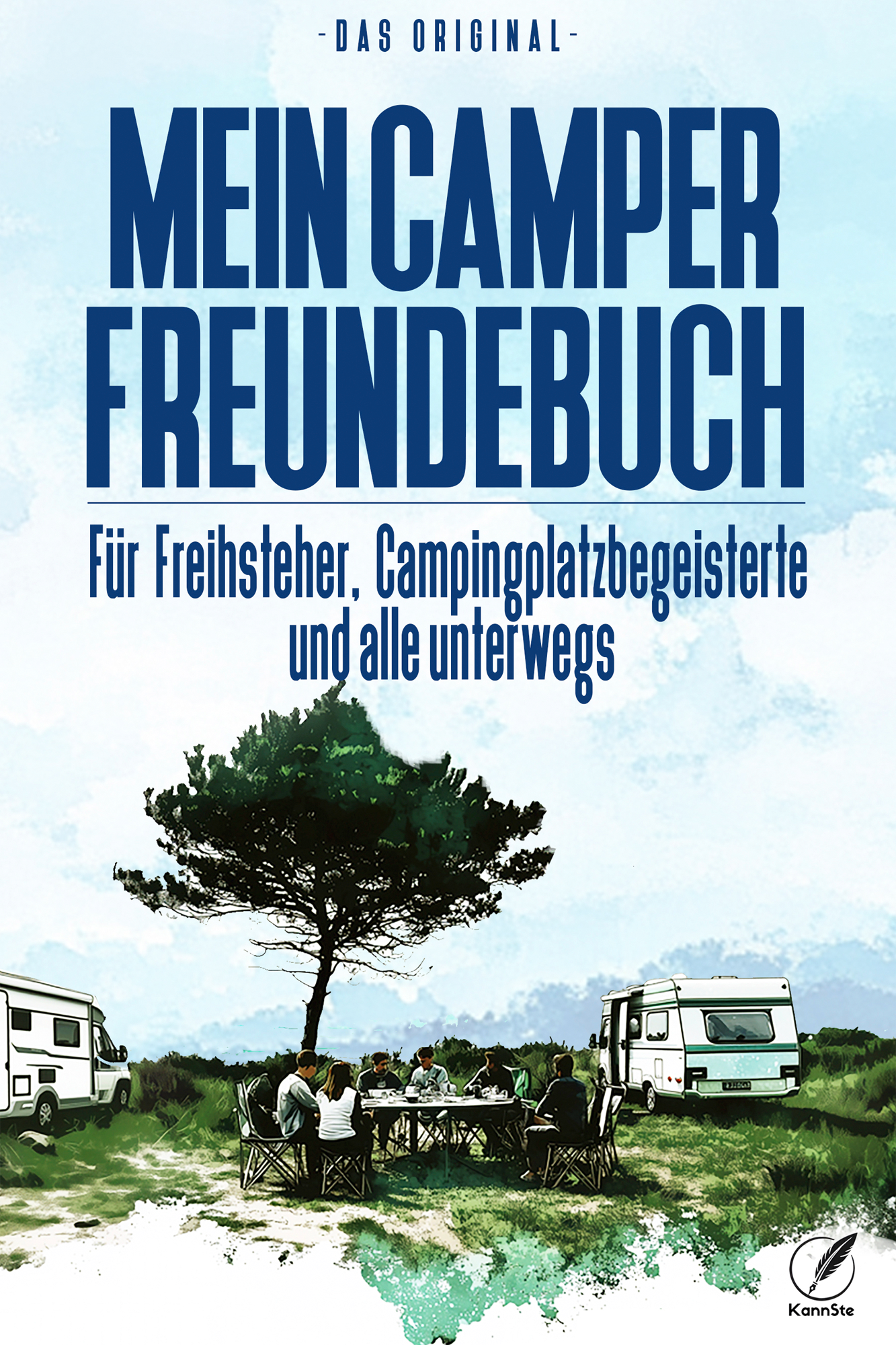 KannSte Mein Camper Freundebuch für Camping und