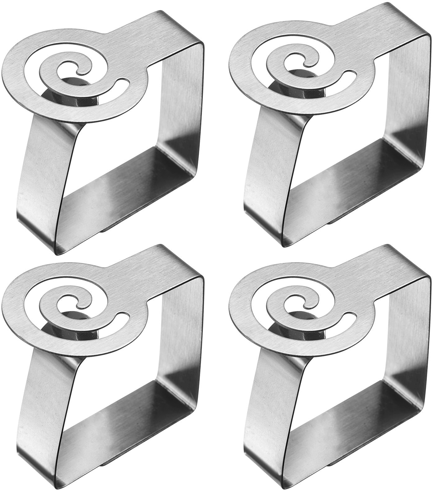 Westmark Tischtuchklammern Spirale 4