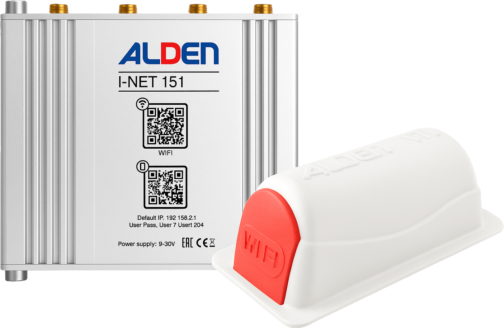 Alden Pack-INET-4G LTE-Router-Set inkl. Dachantenne und bis zu 300 Mbps