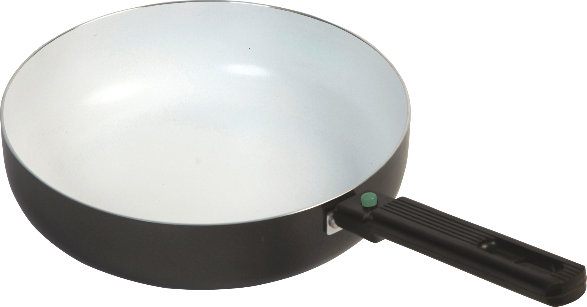 Bo-Camp Sprint ECO Servierpfanne Aluminium schwarz mit abnehmbarem Griff Ø 24 cm - Camping Pfannen & Woks