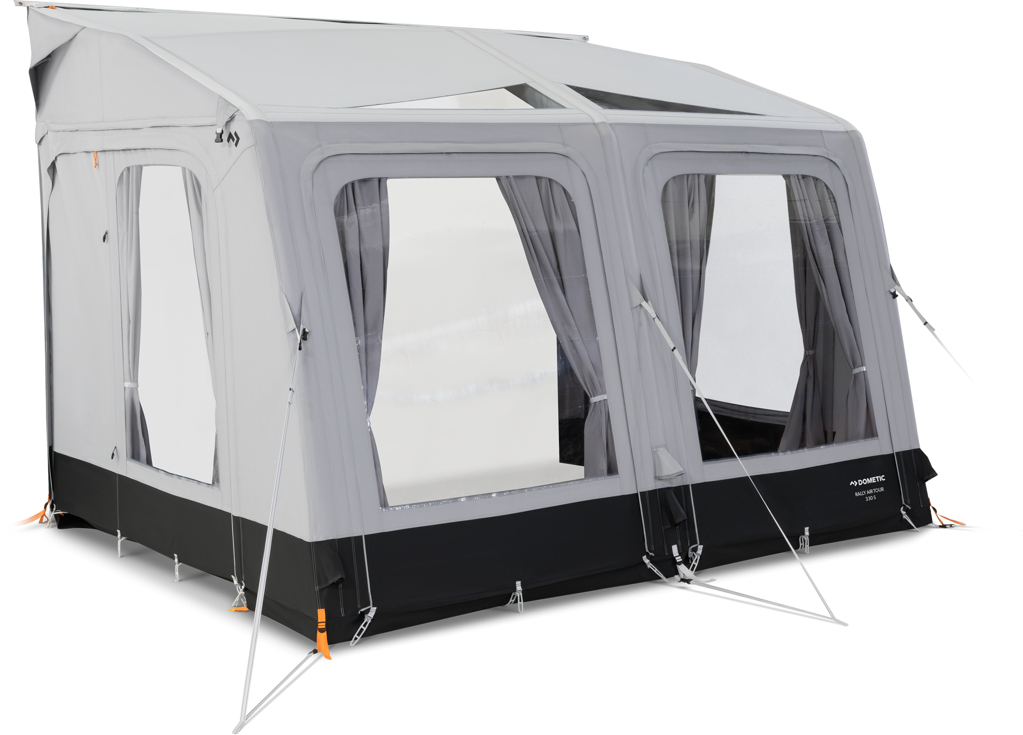 Dometic Rally AIR Tour 390 M aufblasbares Vorzelt für Wohnwagen und Reisemobil Anbauhöhe 265–295 cm Breite 390 cm - Reisemobil- & Busvorzelte