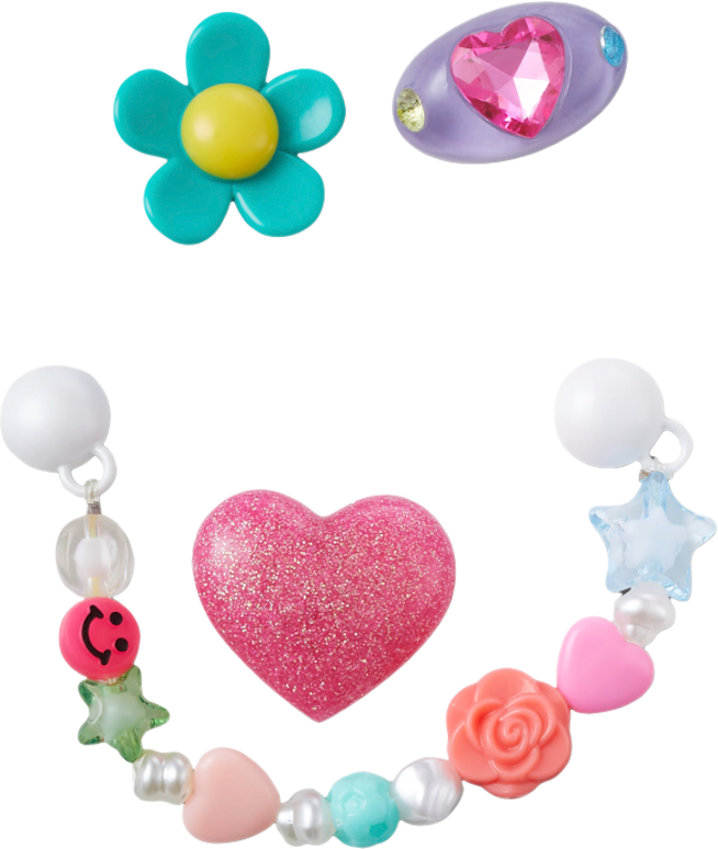 Crocs Jibbitz Trendy Jewelry Schuhanstecker 5er Pack