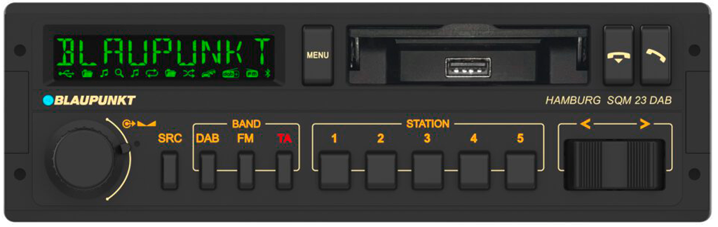 Blaupunkt Hamburg SQM 23 DAB Autoradio Bluetooth