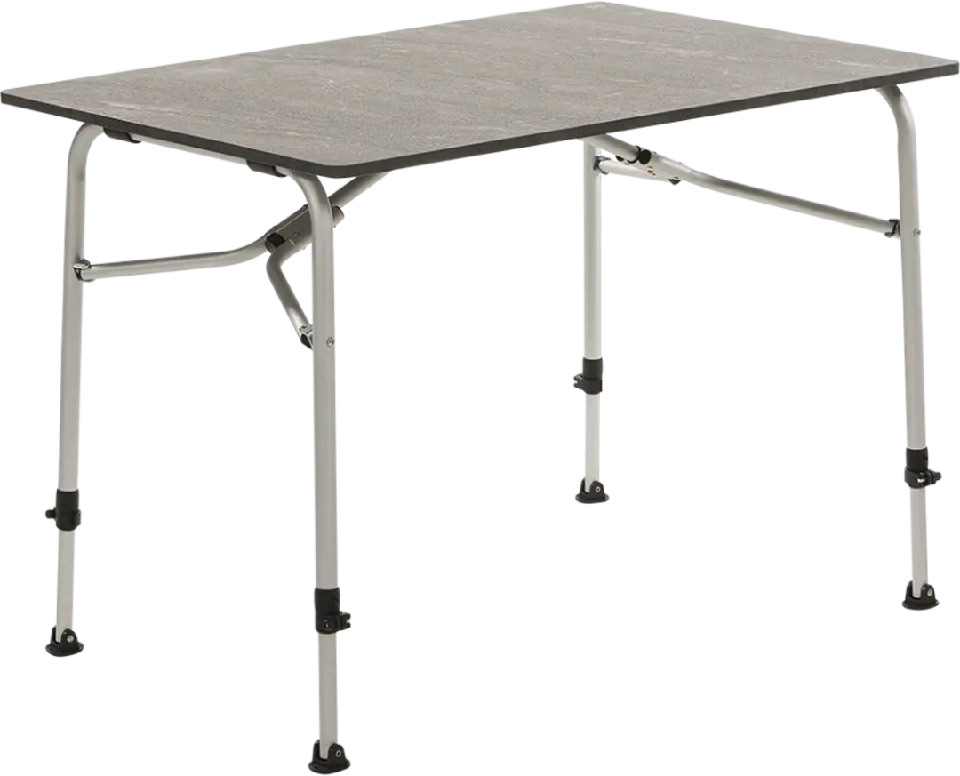Travellife Sorrento Campingtisch klappbar Dunkelgrau 100 x 70 cm - Klapptische