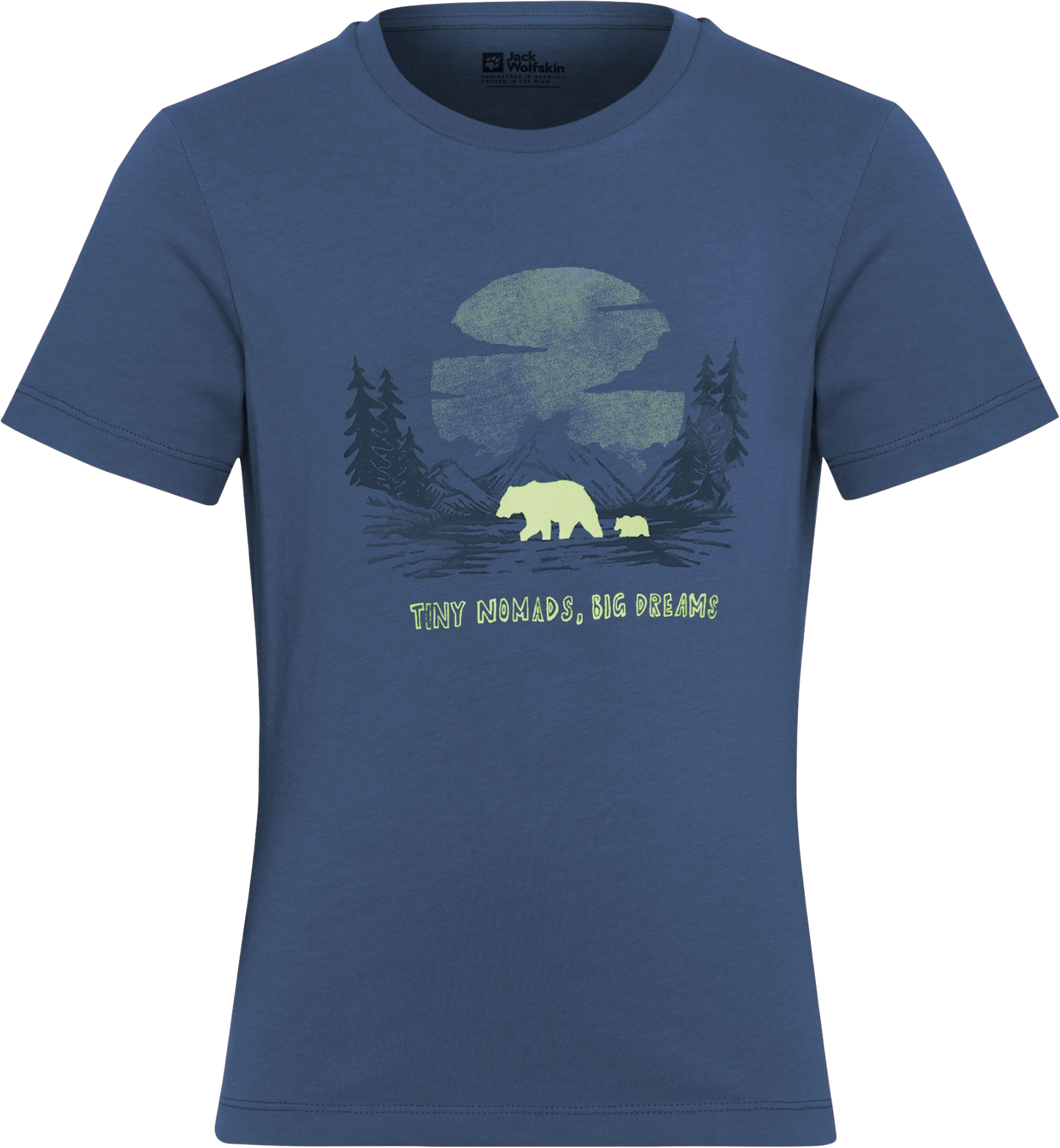 Jack Wolfskin Graphic Cotton Kinder T-Shirt
