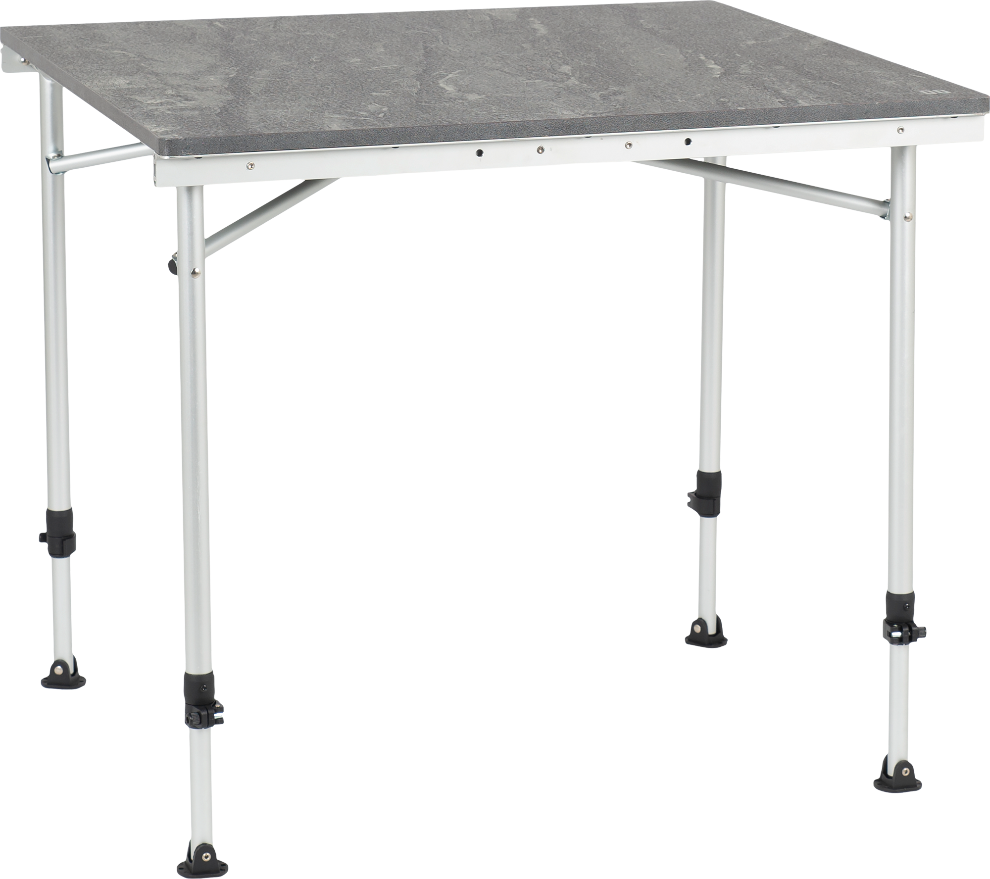 Travellife Sorrento Tisch ausziehbar 80/110/140cm dunkelgrau - Klapptische