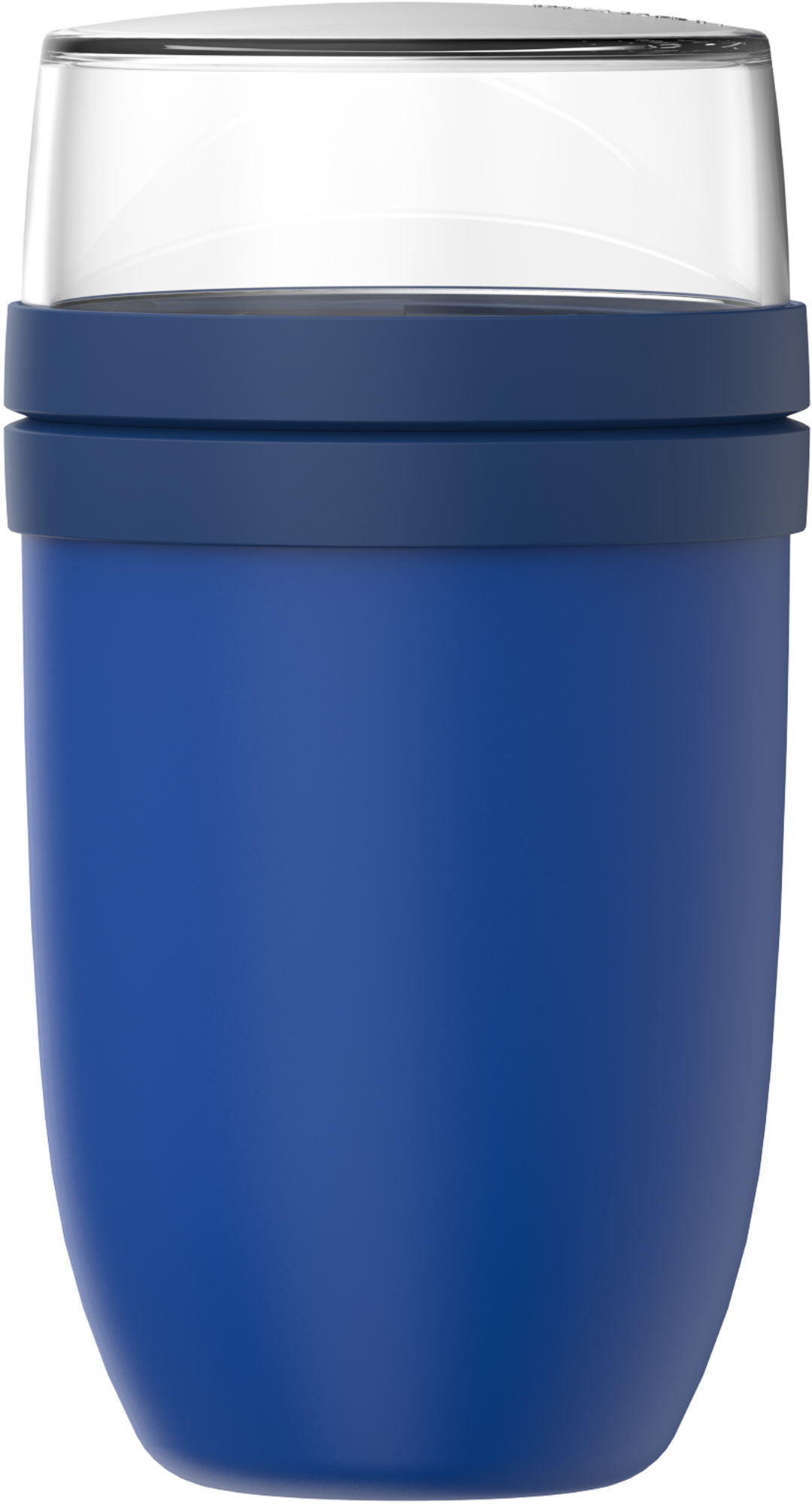 Mepal Ellipse Lunchpot XL mit zwei getrennten Fächern und auslaufsicher 750 ml und 300 ml vivid blue - Lebensmittelbehälter / Vorratsdosen