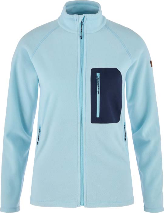 Fjällräven Kaipak Damen Fleecejacke hellblau XL - Damenjacken