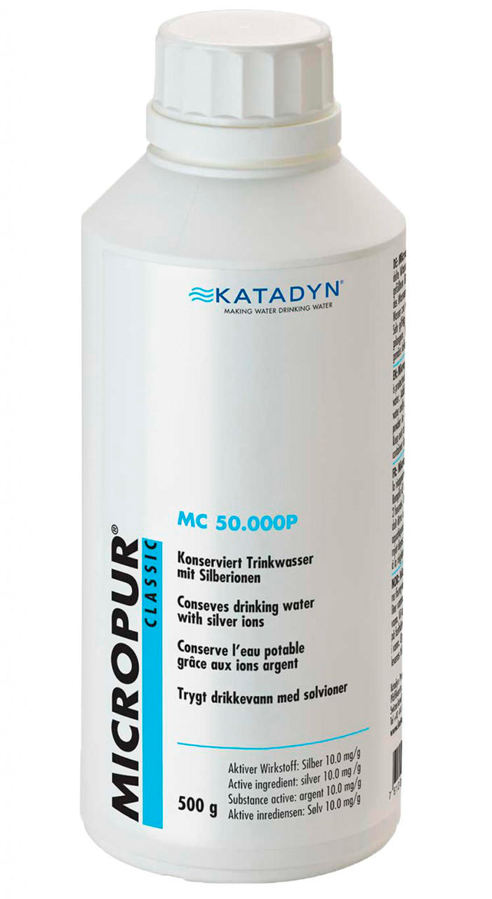 Katadyn Micropur Classic MC 50.000P Pulver Wasserentkeimung 500 g