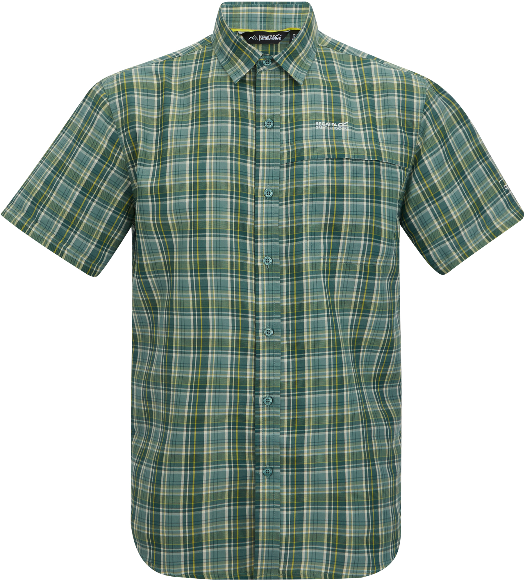 Regatta Funktionshemd Mindano Short Sleeve Shirt mit Brusttasche