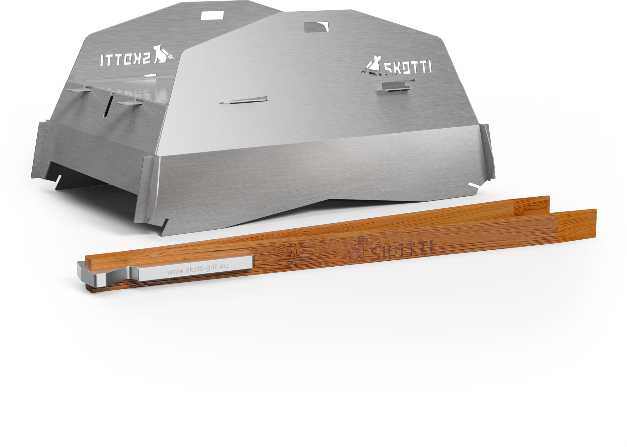 Skotti Grillhaube / Deckel Cap für Skotti Grill inklusive Planentasche und