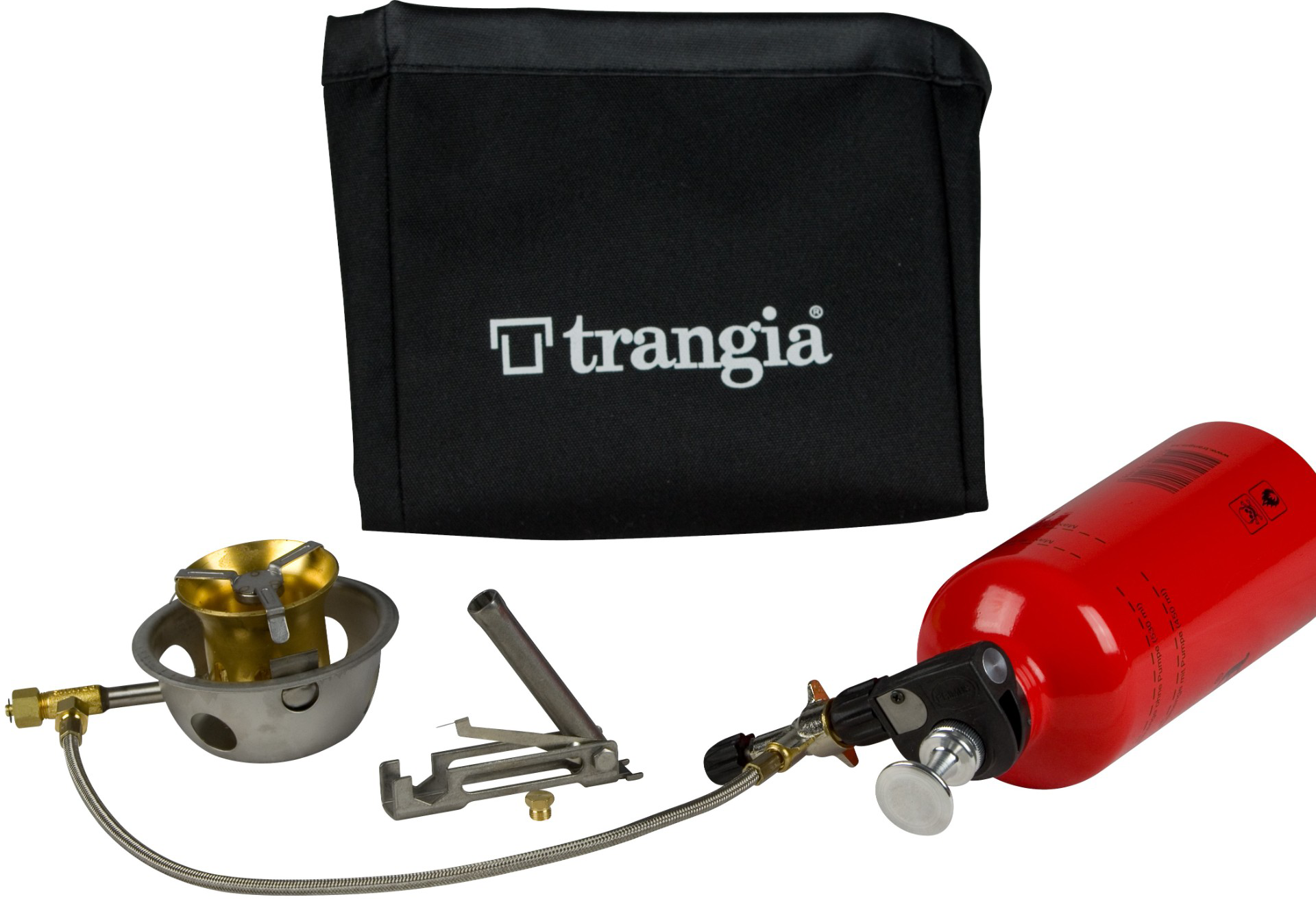 Trangia X2 Mehrstoffbrenner auf Gas oder Ölbasis 1600 W