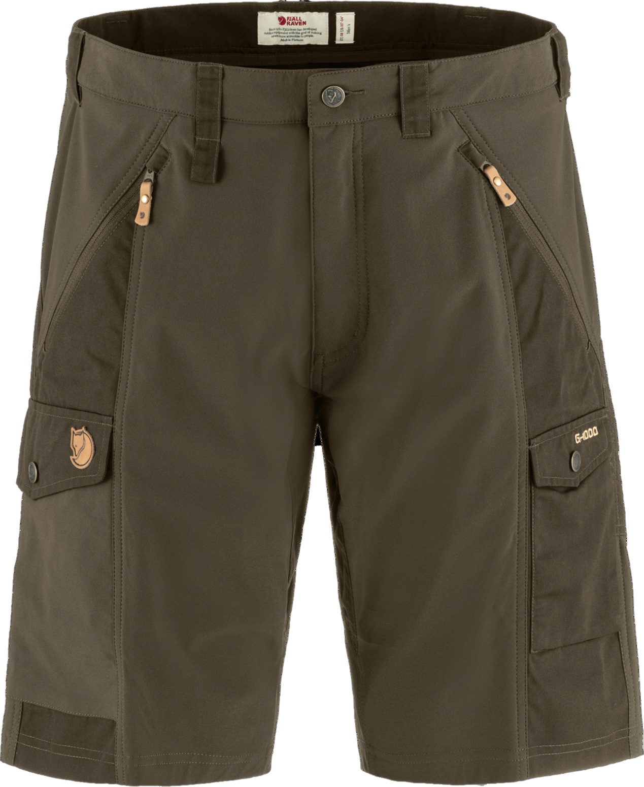 Fjällräven Abisko Herren Wandershorts  dunkelgrün 50 - Herrenhosen & -shorts