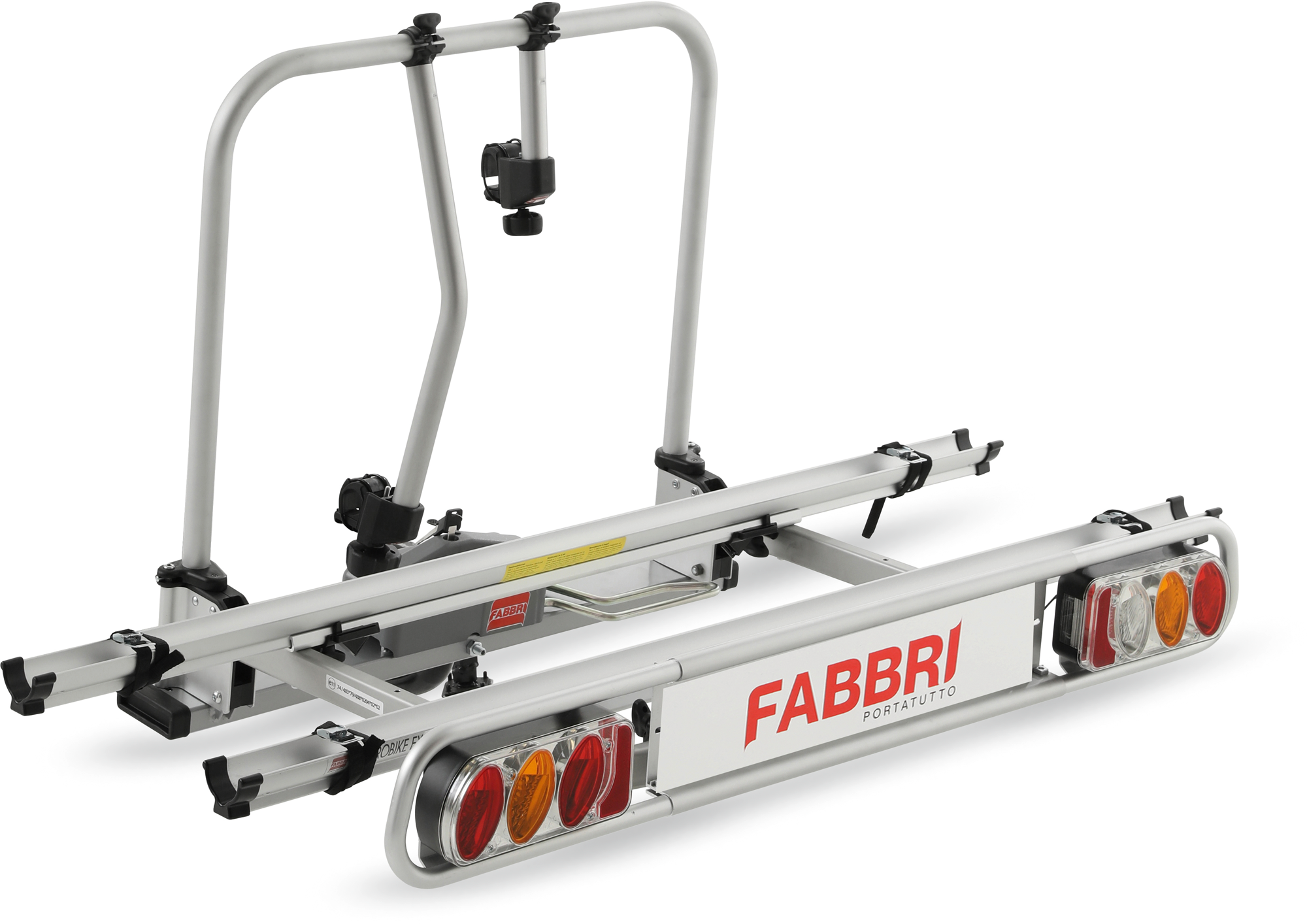Fabbri Bici Exclusive Deluxe Fahrradträger Anhängerkupplung für 2 Fahrräder - Fahrradträger für Anhängerkupplungen von Fabbri Portatutto